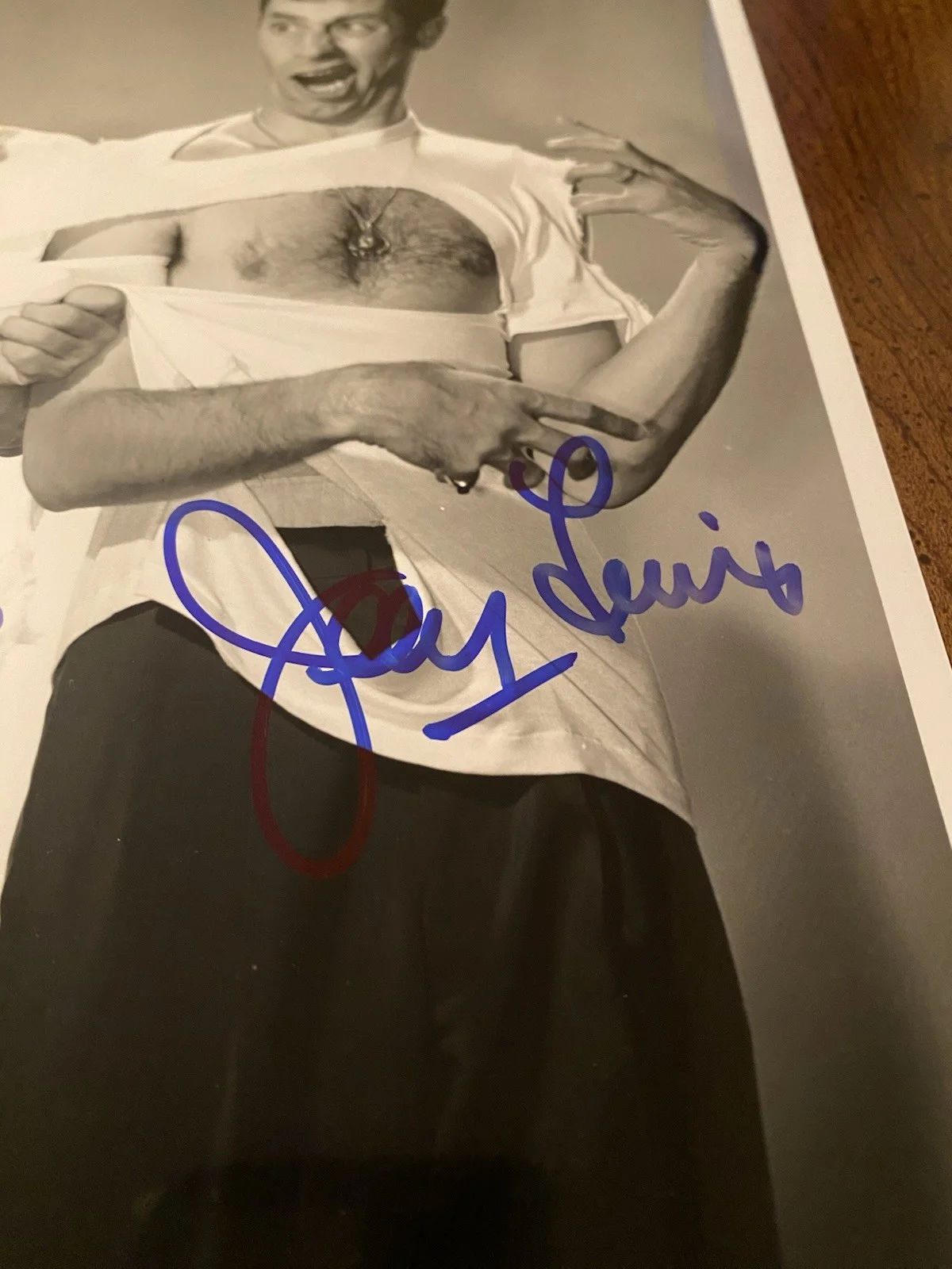 Dean Martin, Jerry Lewis — Dean Martin And Jerry Lewis Signed Autographed Photo w/ COA The Stooge The Caddy, изображение 5