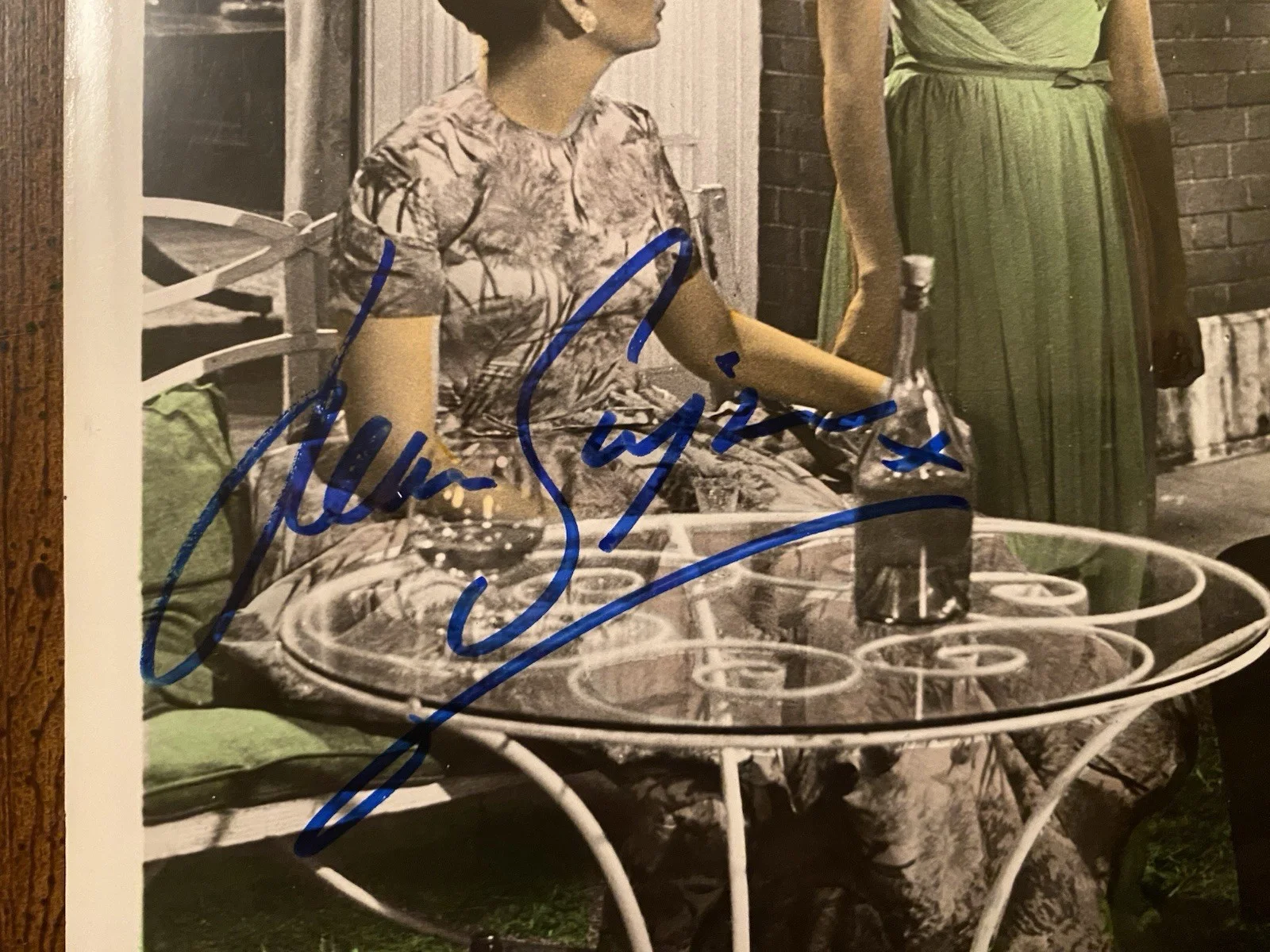 Robert Mitchum, Deborah Kerr, Jean Simmons — The Grass Is Greener Cast Signed Autographed Photo With COA Mitchum Simmons Kerr, изображение 4