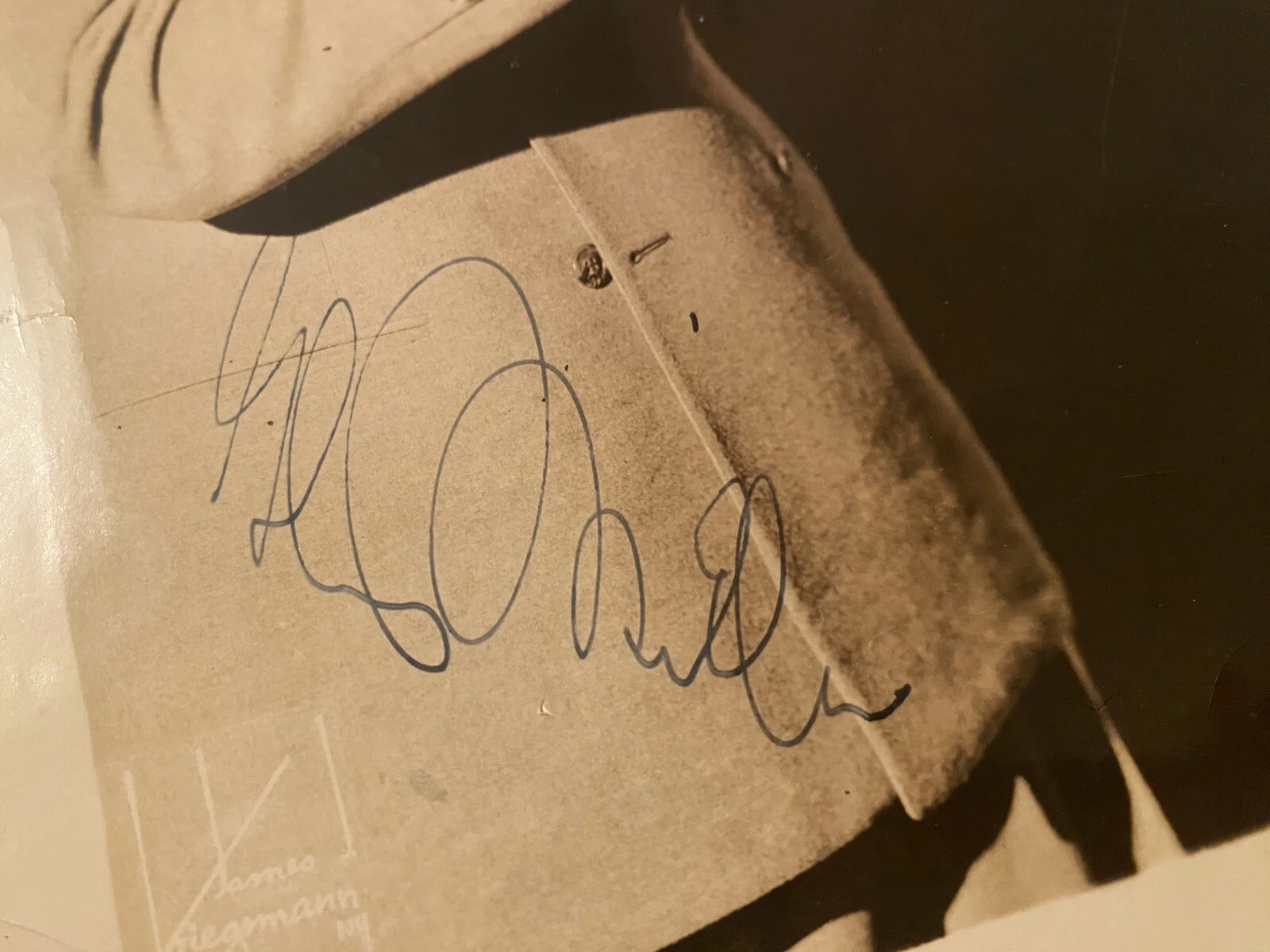 Glenn Miller Signed Autographed Photo With COA VERY RARE Big Bandleader, image 2