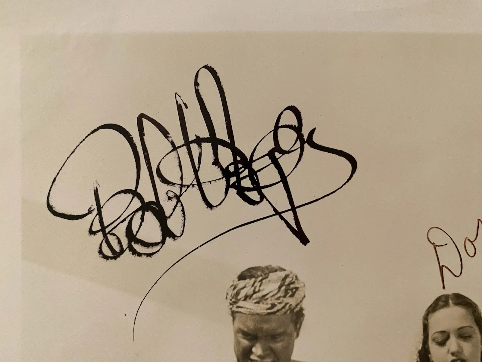 Bob Hope, Bing Crosby, Dorothy Lamour — Bob Hope Bing Crosby Dorothy Lamour Signed Vintage Photo Road To Singapore RARE, изображение 3