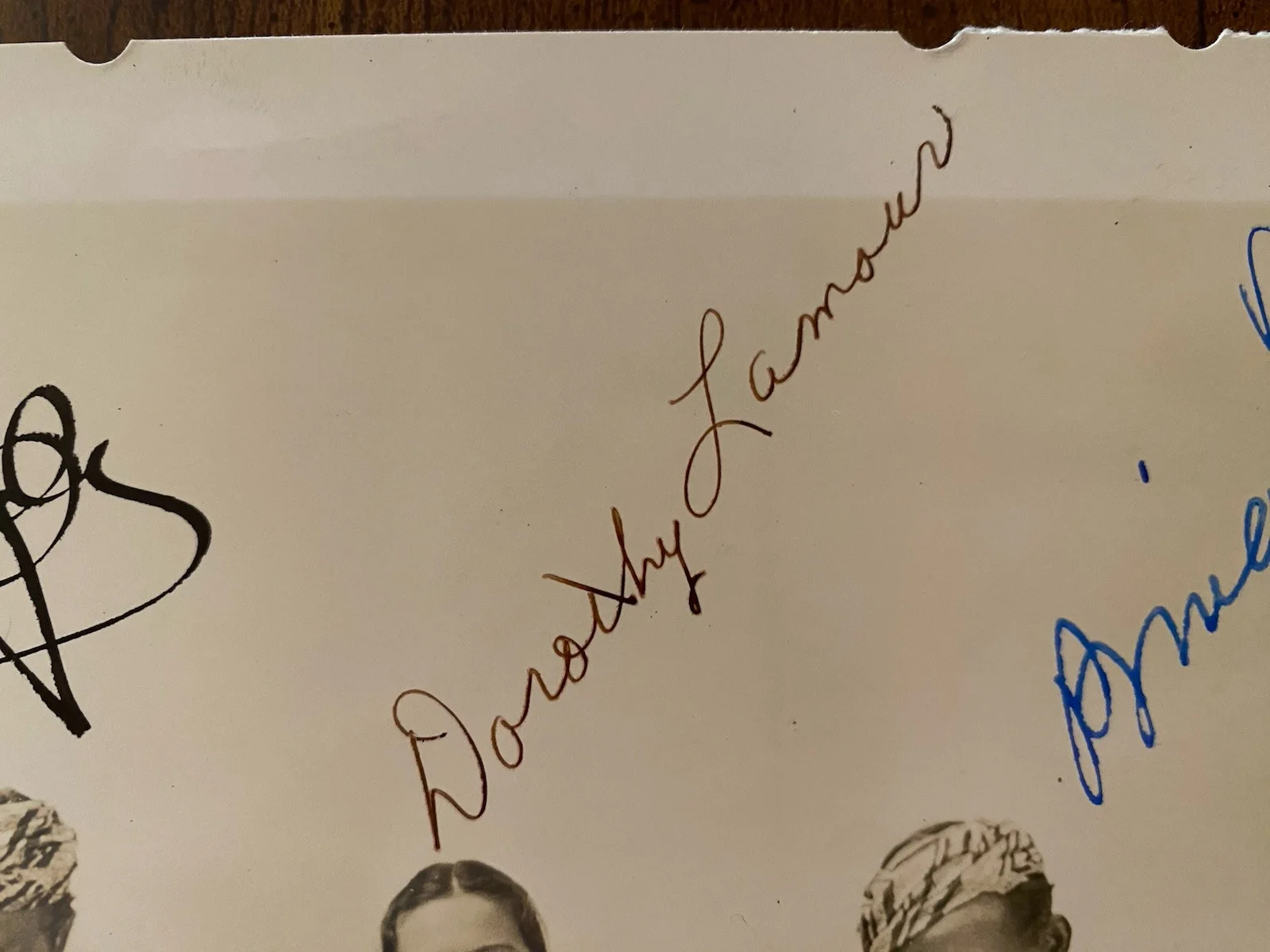 Bob Hope, Bing Crosby, Dorothy Lamour — Bob Hope Bing Crosby Dorothy Lamour Signed Vintage Photo Road To Singapore RARE, изображение 5
