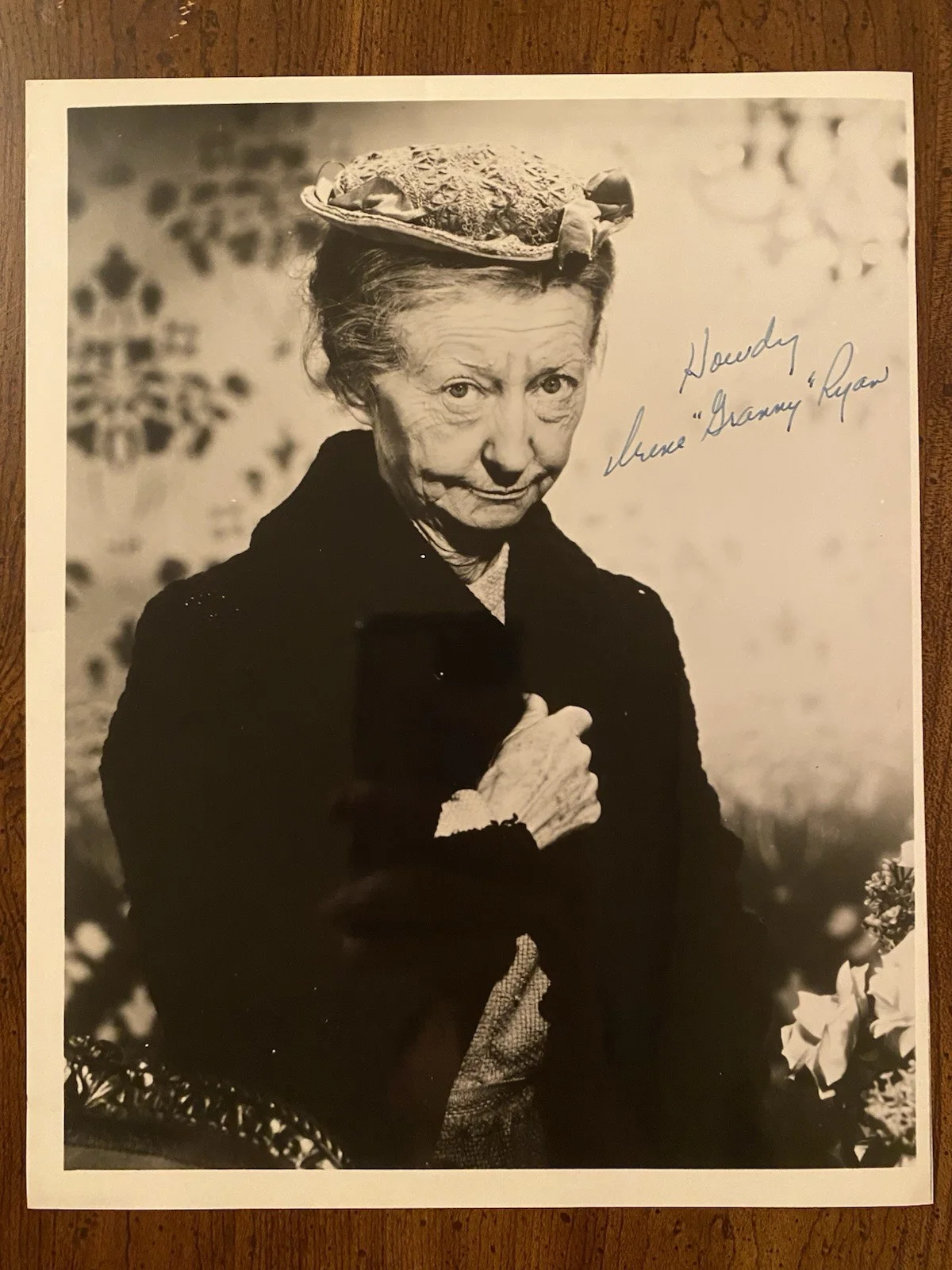 Irene Ryan, Buddy Ebsen, Donna Douglas, Etc — The Beverly Hillbillies Cast Signed Autographed Photo Lot All 4 w COA Irene Ryan, изображение 3