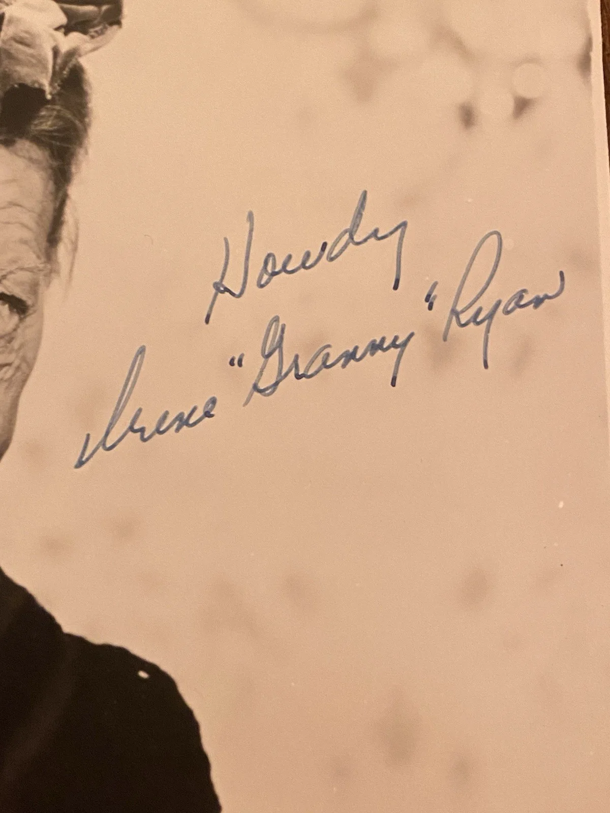 Irene Ryan, Buddy Ebsen, Donna Douglas, Etc — The Beverly Hillbillies Cast Signed Autographed Photo Lot All 4 w COA Irene Ryan, изображение 4