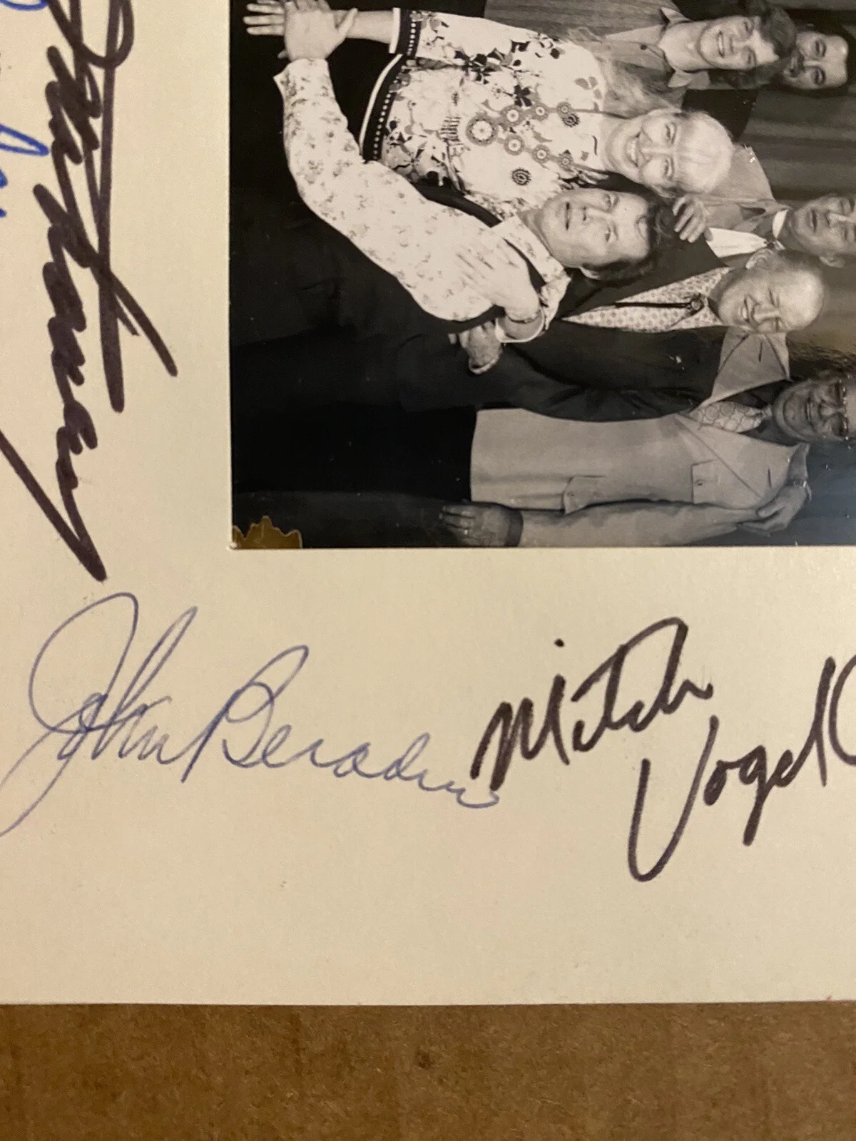 John Smith, Kelly Thordsen, Myron Healy, Etc — John Smith Kelly Thordsen Myron Healey Etc Signed Autographed Vintage Frame, image 4