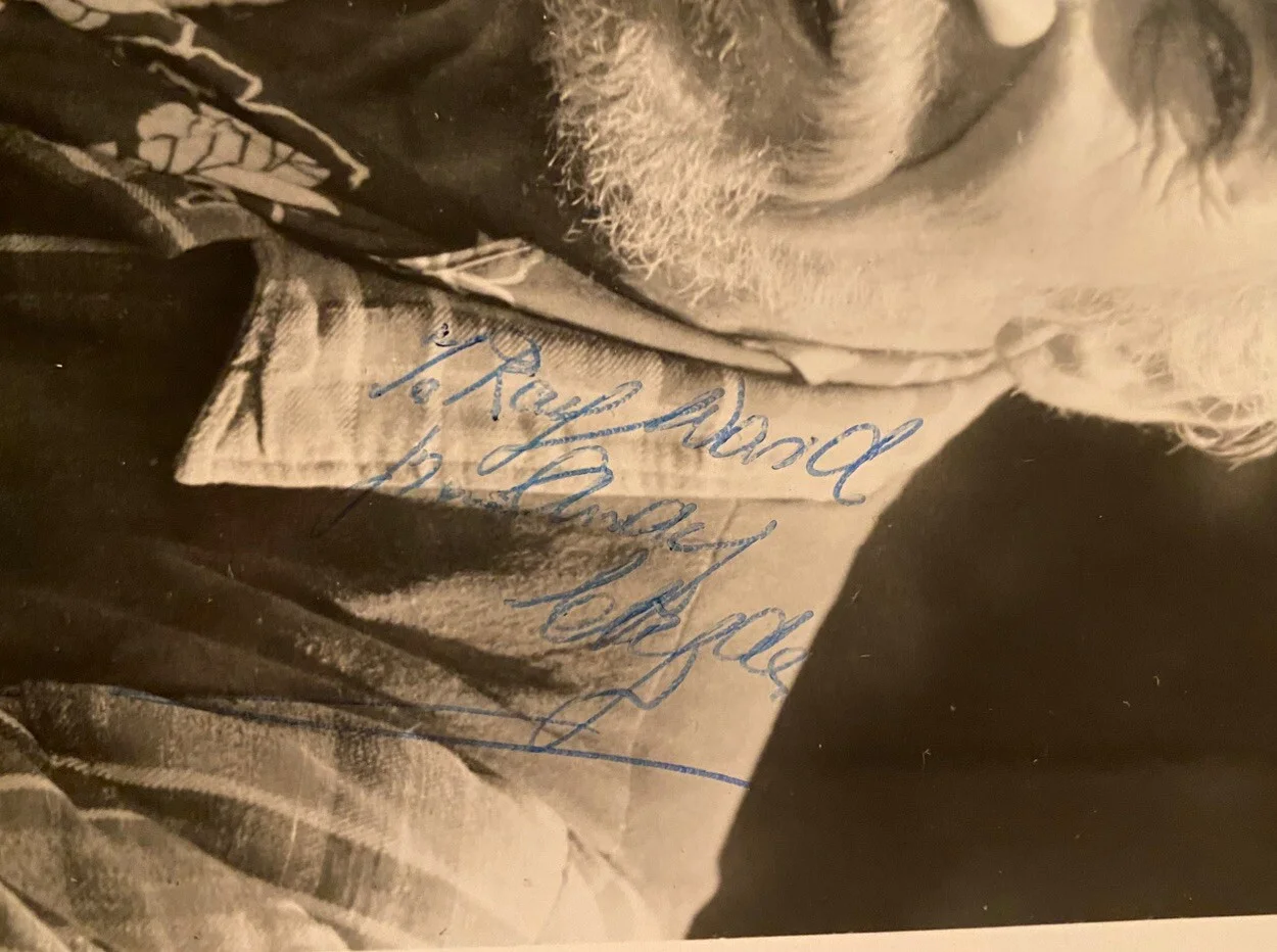 Andy Clyde — Andy Clyde Signed Photo w COA The Andy Griffith Show The Real McCoys Lassie RARE, изображение 2