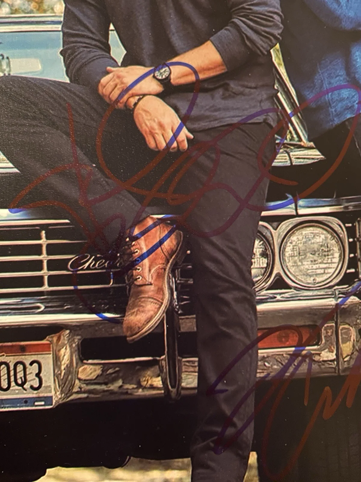 Jensen Ackles, Jared Padalecki — Supernatural Cast Signed Autographed Photo w/ COA Jensen Ackles Jared Padalecki, image 2