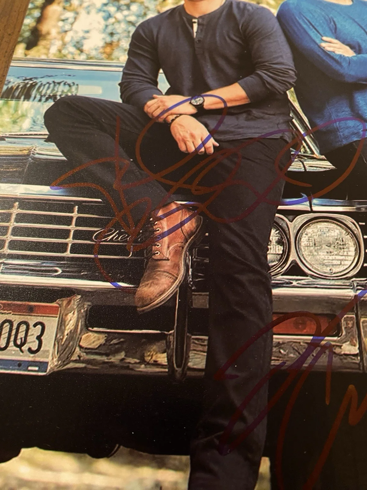 Jensen Ackles, Jared Padalecki — Supernatural Cast Signed Autographed Photo w/ COA Jensen Ackles Jared Padalecki, image 3