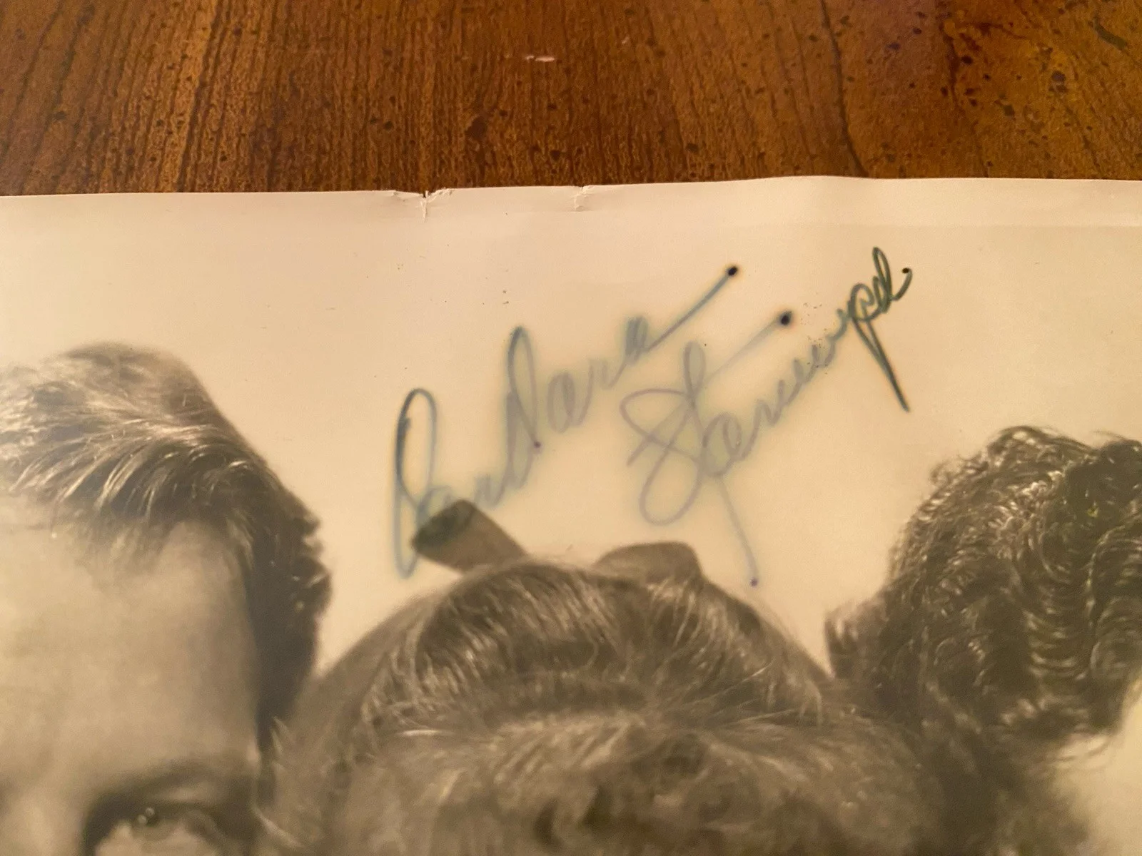 Barbara Stanwyck, Joel McCrea, Robert Preston — Union Pacific Cast Signed Autographed Photo w COA Barbara Stanwyck Joel McCrea, изображение 5