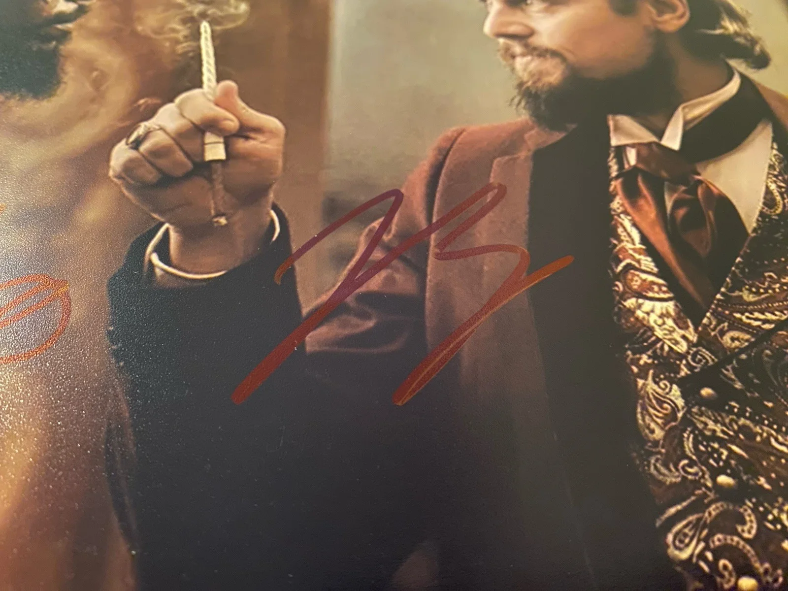 Leonardo DiCaprio, Jamie Foxx — Leonardo DiCaprio Jamie Foxx Django Unchained Signed Autographed Photo With COA, image 3