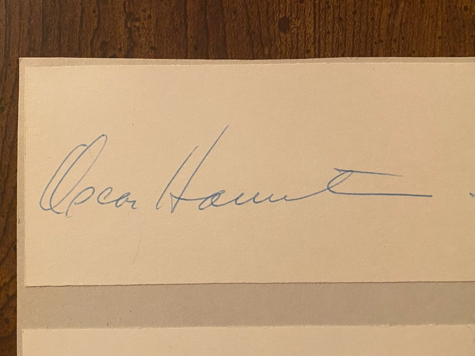 Richard Rodgers, Oscar Hammerstein — Richard Rodgers Oscar Hammerstein Signed Autographed Card Lot The Sound Of Music, изображение 2