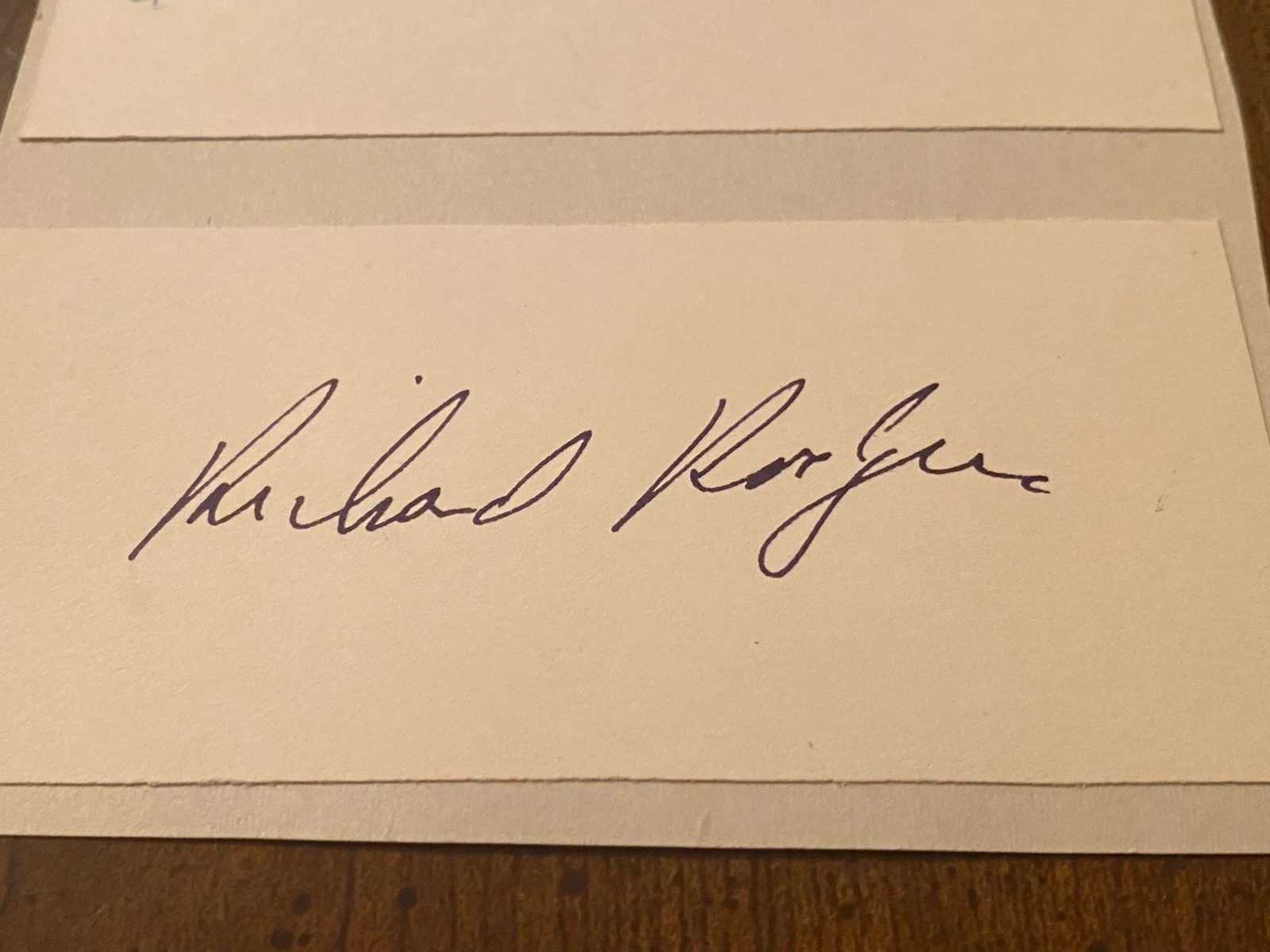Richard Rodgers, Oscar Hammerstein — Richard Rodgers Oscar Hammerstein Signed Autographed Card Lot The Sound Of Music, изображение 5