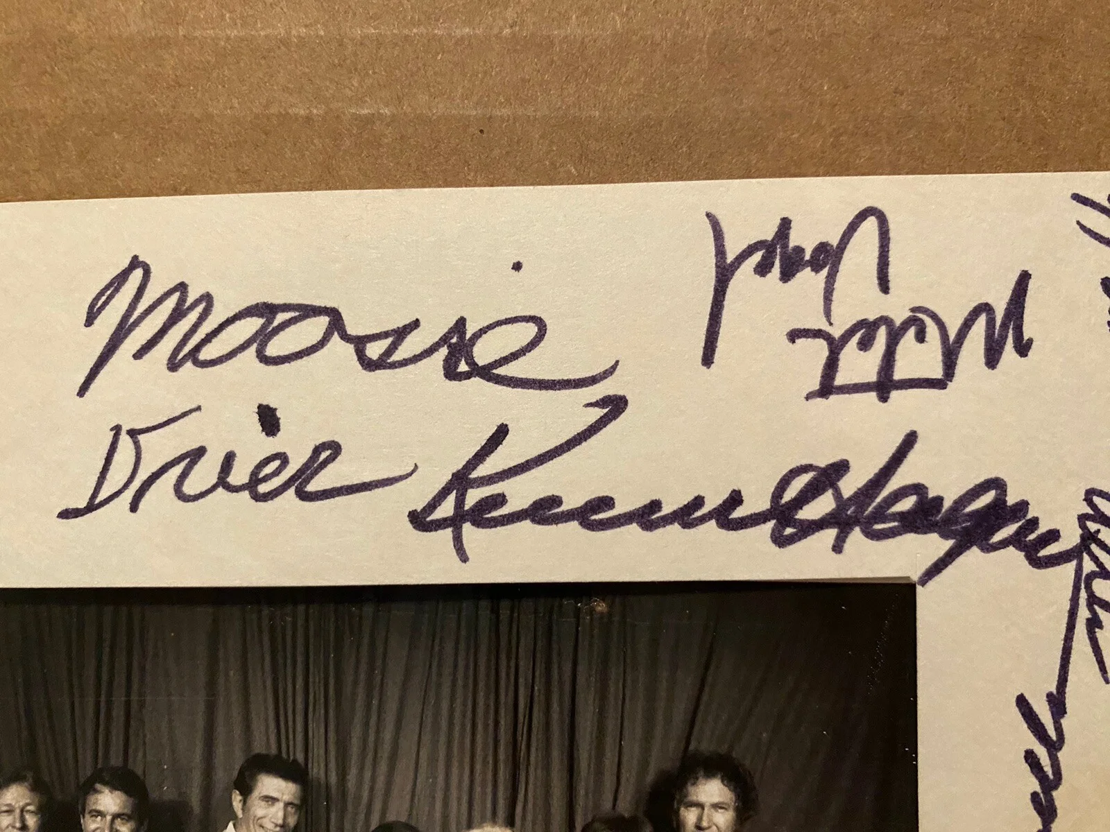 Kelly Thordsen, Russell Johnson, Alvy Moore, John Smith — Kevin Hagen Russell Johnson Kelly Thordsen Alvy Moore Signed Autographed Vintage, изображение 4