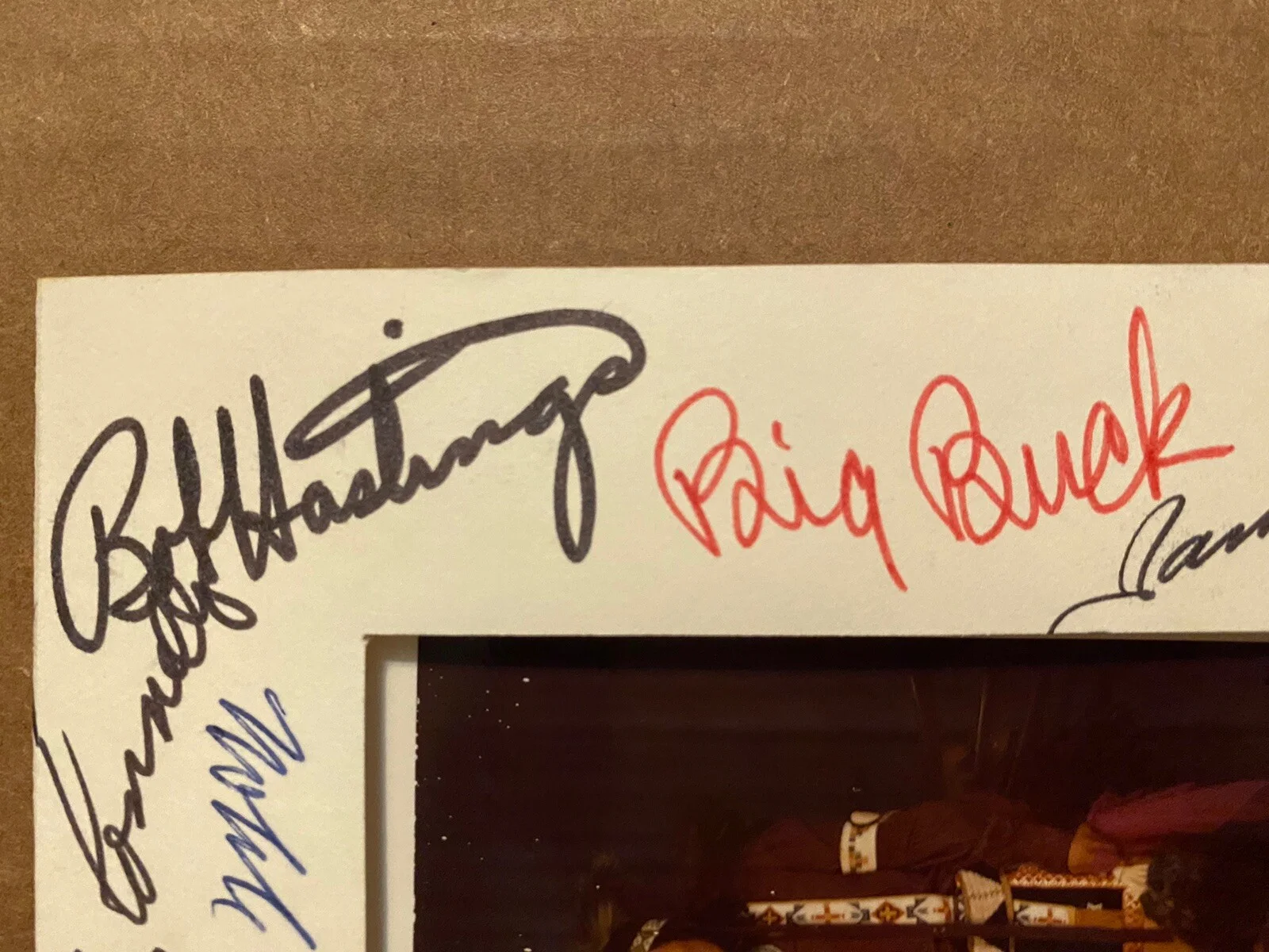 Jay Silverheels, Jonathan Winters, Ken Curtis — Jay Silverheels Jonathan Winters Robert Fuller John Smith Etc Signed Vintage, image 3