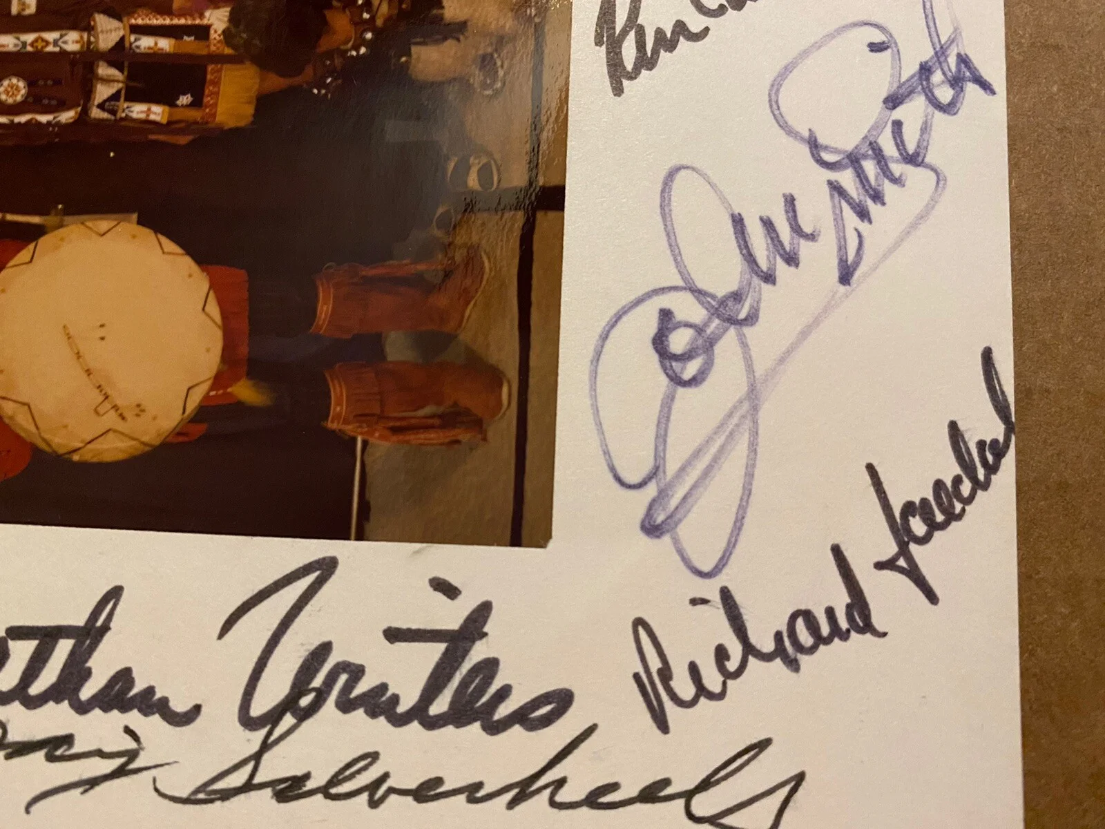 Jay Silverheels, Jonathan Winters, Ken Curtis — Jay Silverheels Jonathan Winters Robert Fuller John Smith Etc Signed Vintage, image 5