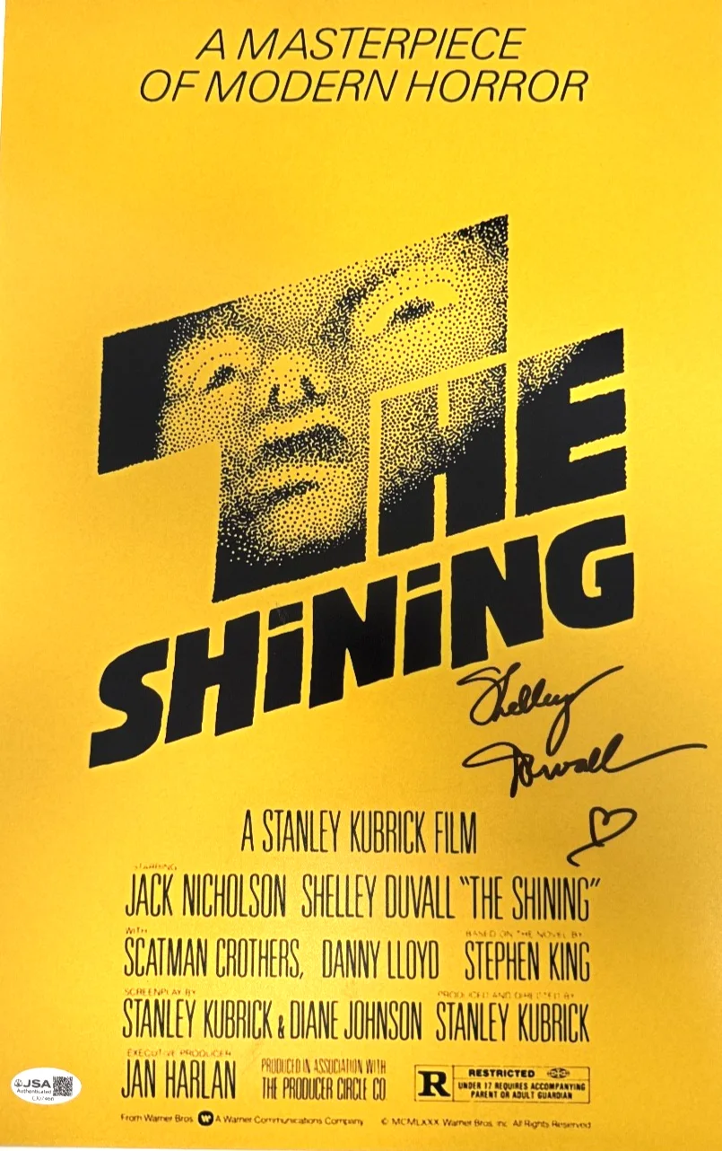 Angelina Jolie — SHELLEY DUVALL Authentic Hand-Signed "THE SHINING" 11x17 Photo (JSA COA)