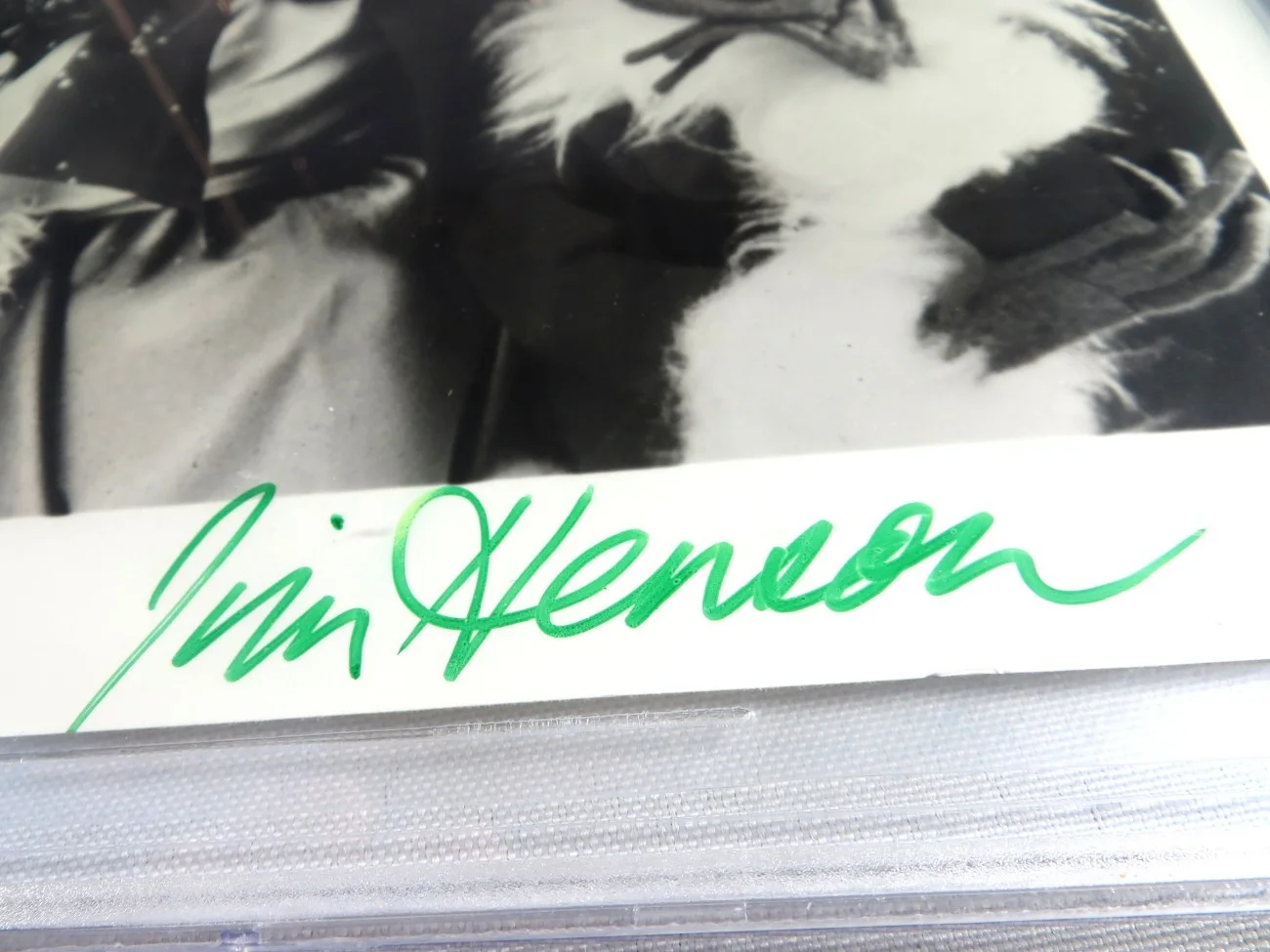 Jim Henson — Jim Henson Dual Autographed 8X10 Photo The Muppets Kermit Miss Piggy BAS 187, изображение 2