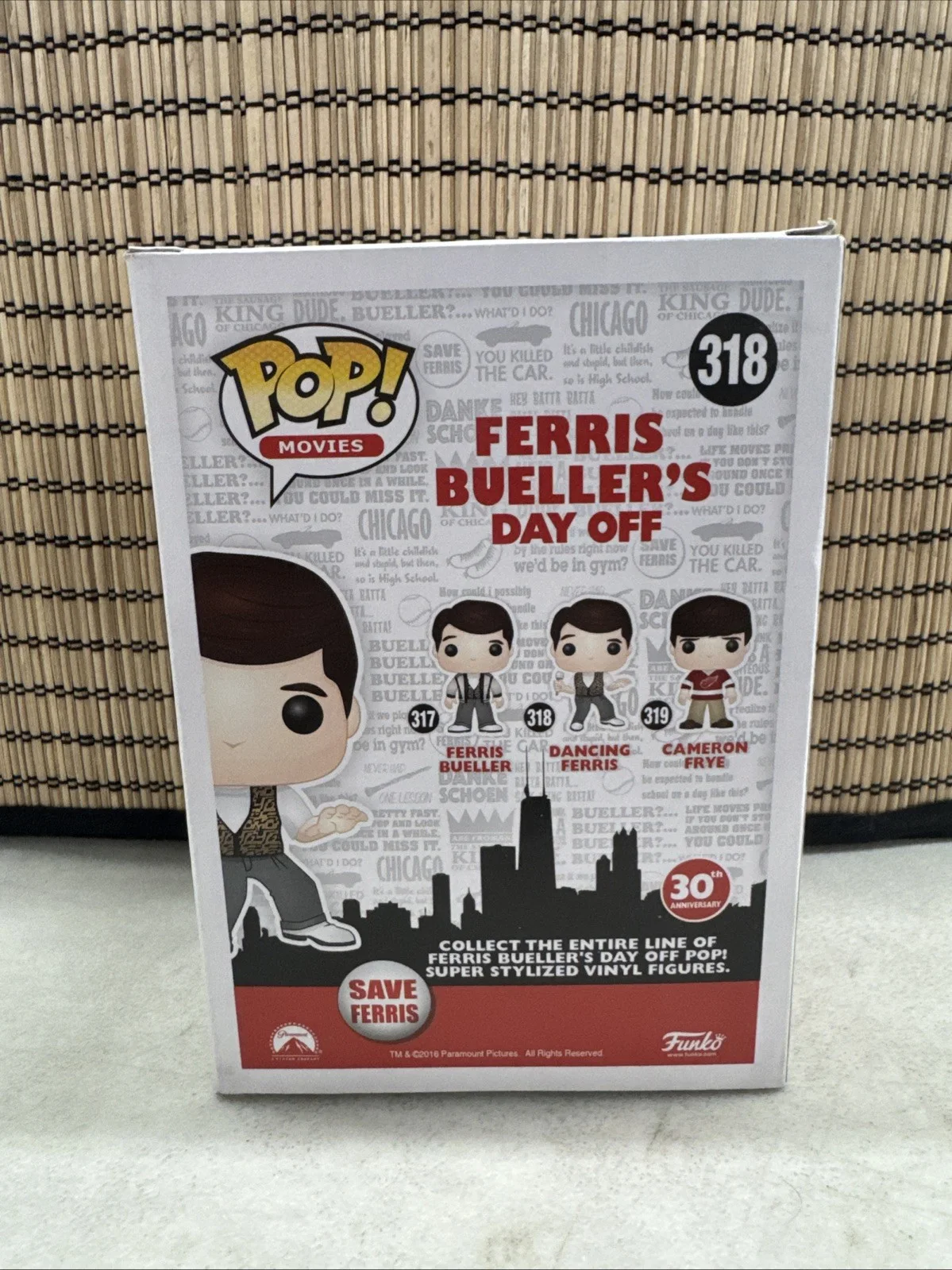 Matthew Broderick Signed Ferris Bueller’s Day Off Dancing Ferris #318 Funko Pop, изображение 4