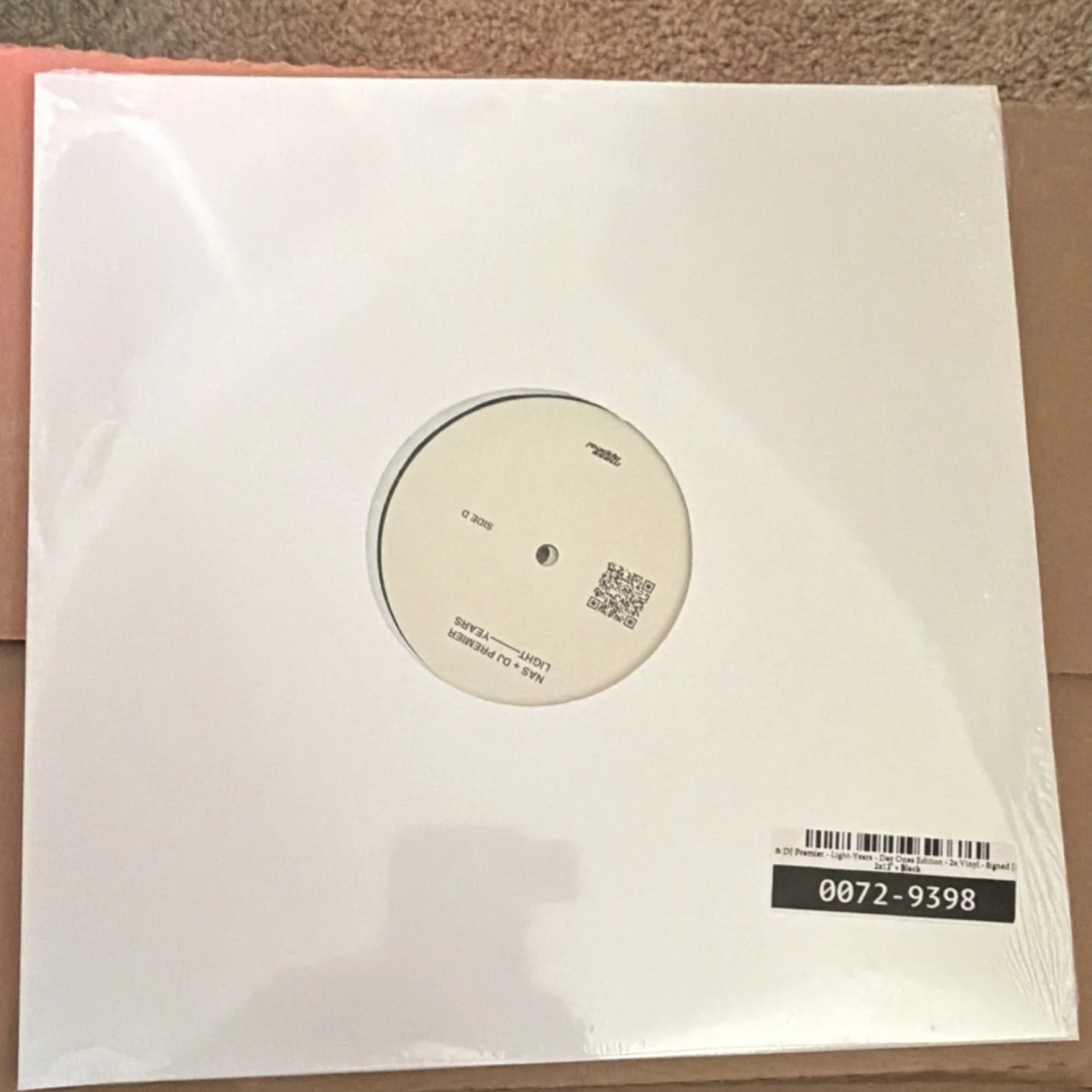 Nas And Dj Premier Light Years Day Ones Limited Edition Vinyl Signed, изображение 2