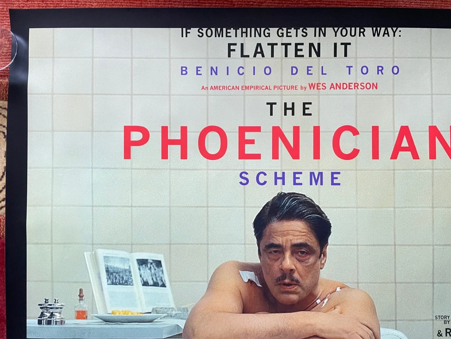 THE PHOENICIAN SCHEME (2026) Original UK Quad Movie Poster Wes Anderson, изображение 2