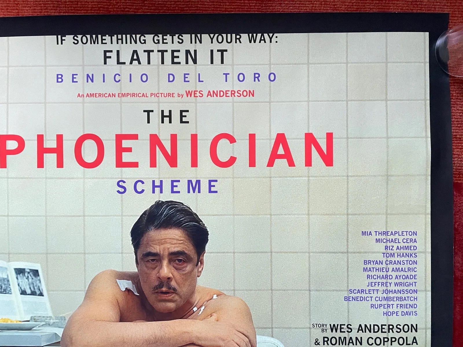 THE PHOENICIAN SCHEME (2026) Original UK Quad Movie Poster Wes Anderson, изображение 3