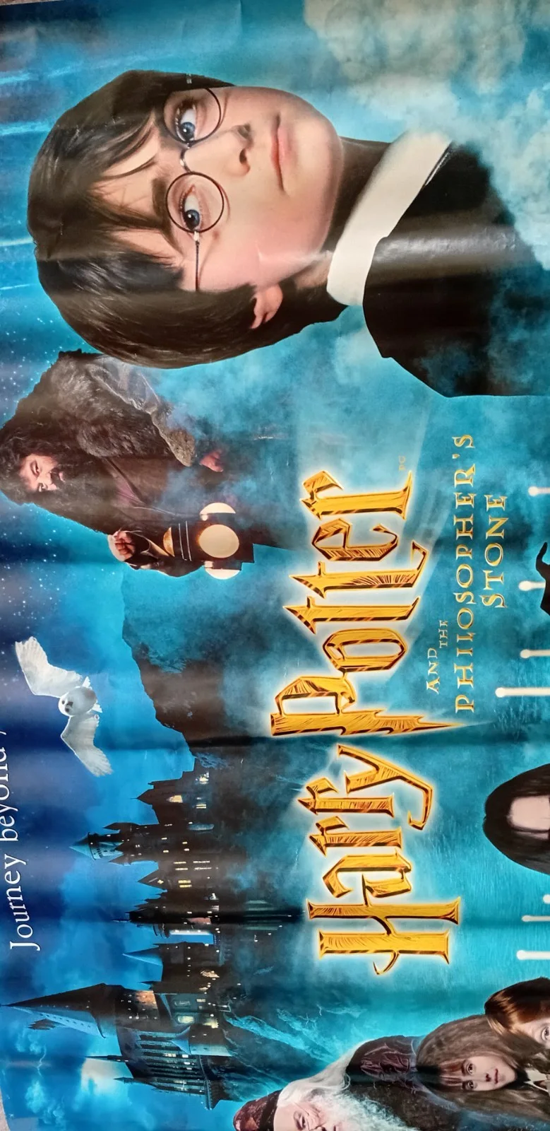 Harry Potter And The Philosopher's Stone 2001 UK Quad 30" X 40" DS Rolled Poster, изображение 3