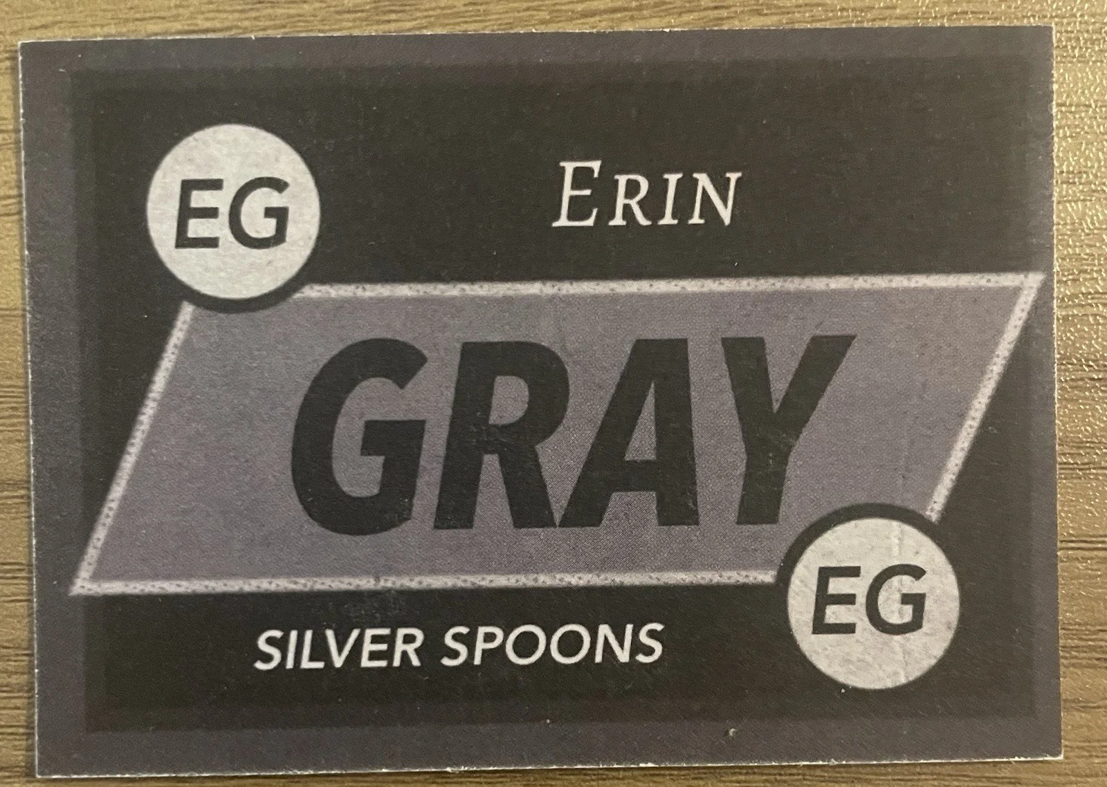 Erin Gray — Erin Gray Signed Custom Card - Silver Spoons, image 2
