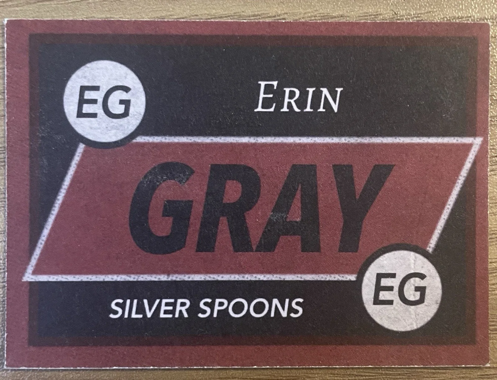 Erin Gray — Erin Gray Signed Custom Card - Silver Spoons, image 2