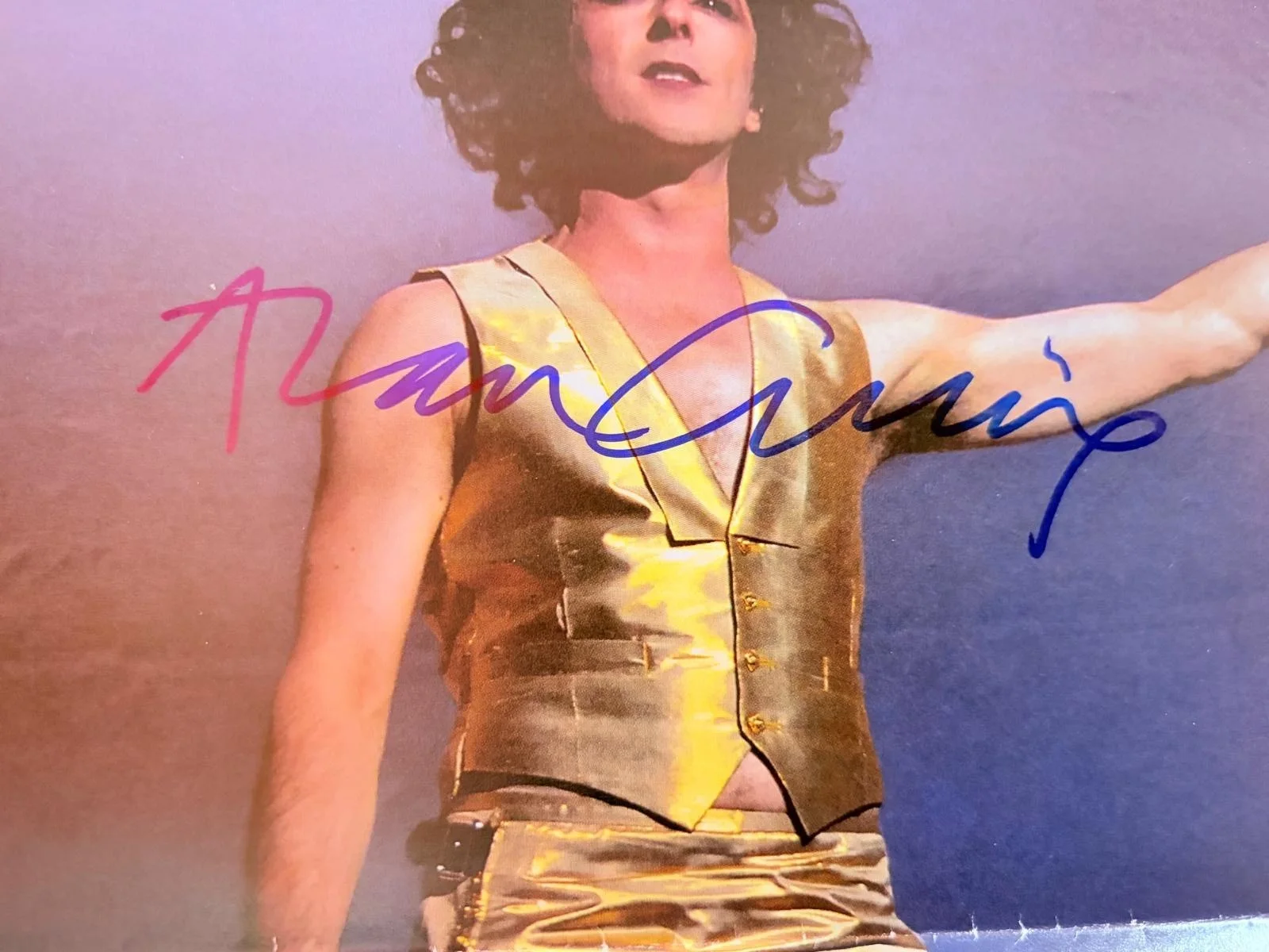 Alan Cumming — ALAN CUMMING SIGNED AUTOGRAPHED POSTER SON OF THE MASK GOLDENEYE PSA COA, изображение 2