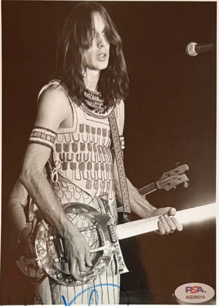 Todd Rundgren — TODD RUNDGREN SIGNED AUTOGRAPHED 8X10 PHOTO UTOPIA BAND VINTAGE PSA COA, image 2
