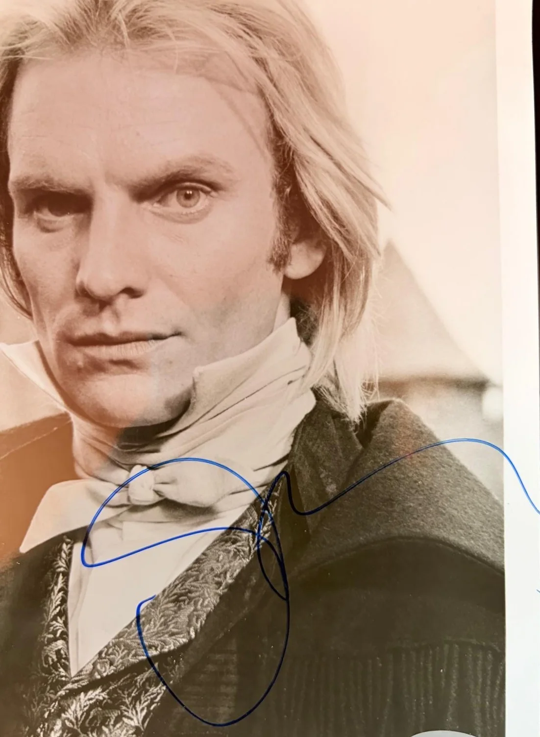 Sting — STING SIGNED AUTOGRAPHED 8X10 PHOTO EVERY BREATH TAKE THE POLICE COPELAND PSA, изображение 2