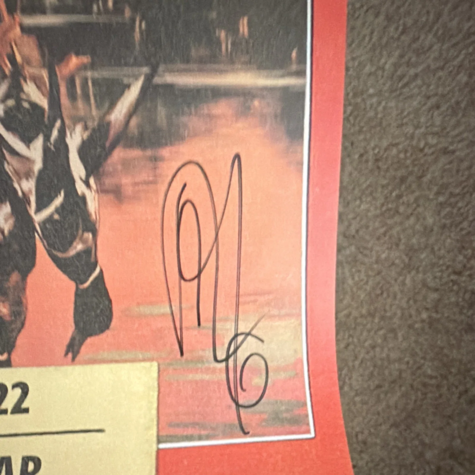 Riley Green Signed Event Poster Duckman Jam Little Rock, AR November 22, image 3