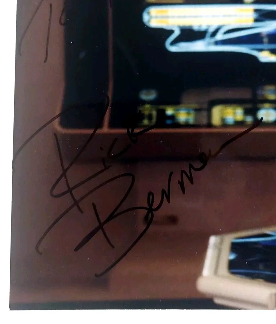 Rick Berman — Rick Berman Signed 8x10 Photo Star Trek Autograph Personalized, image 3