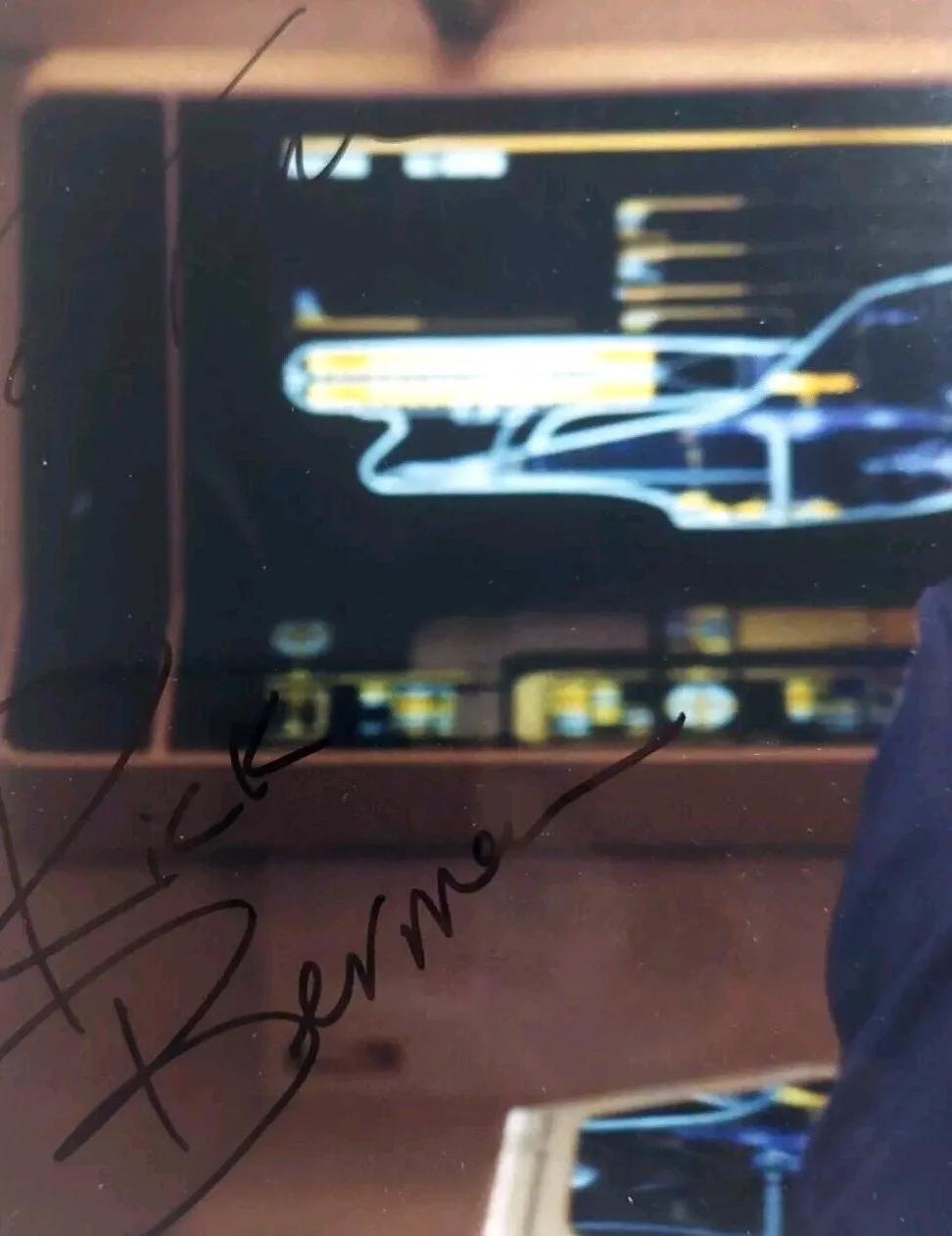 Rick Berman — Rick Berman Signed 8x10 Photo Star Trek Autograph Personalized, image 4