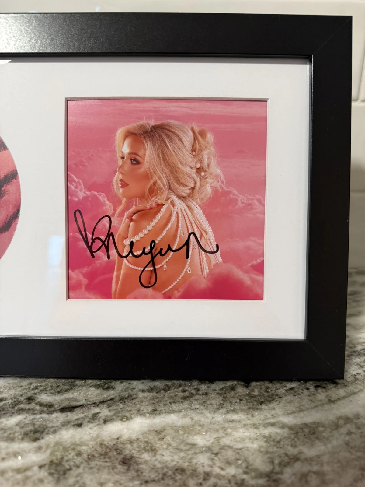 Megan Moroney — Megan Moroney Autographed Signed Framed CD Cloud 9, image 3