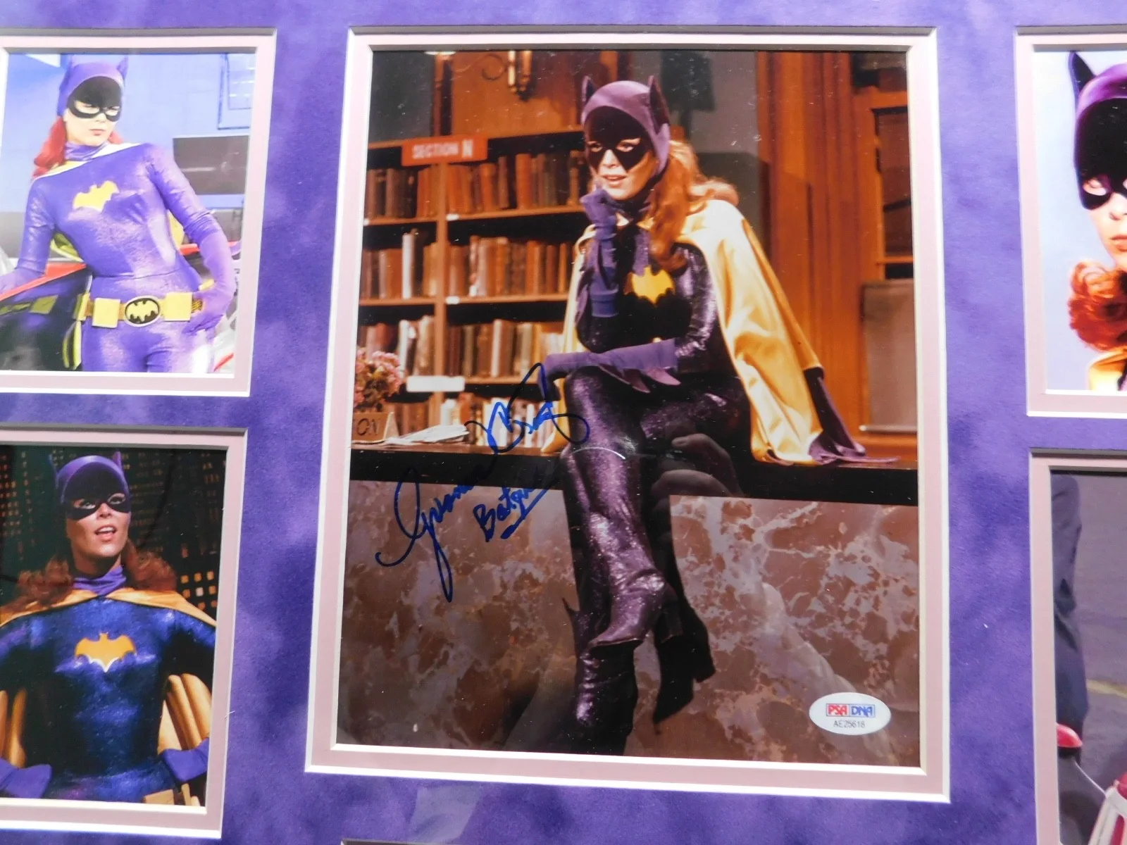 Yvonne Craig — Yvonne Craig Signed Framed Autographed Photo Batgirl PSA DNA, image 2