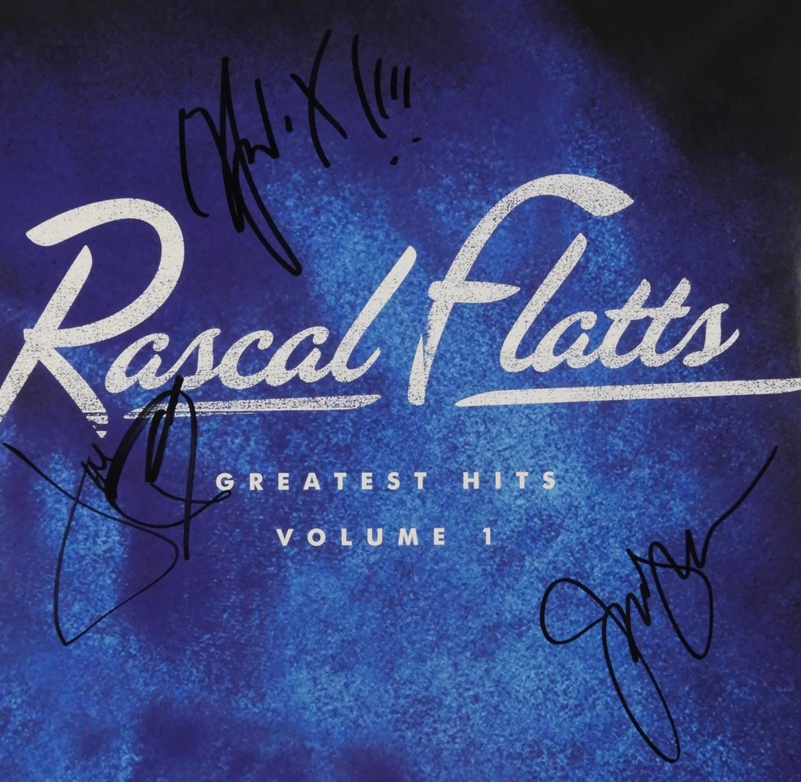 Rascal Flatts Signed Autograph Album JSA Record Vinyl Greatest Hits Volume 1, image 2