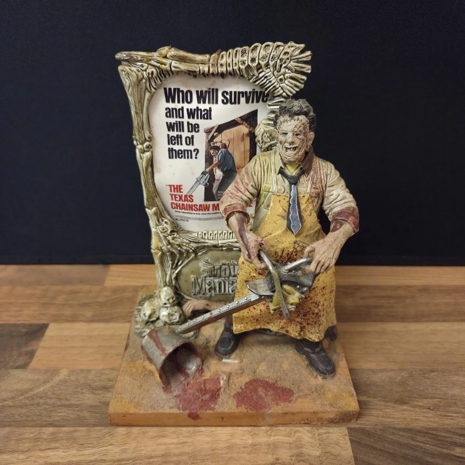 McFarlane Movie Maniacs Series 1 Texas Chainsaw Massacre Leatherface Unboxed, изображение 2