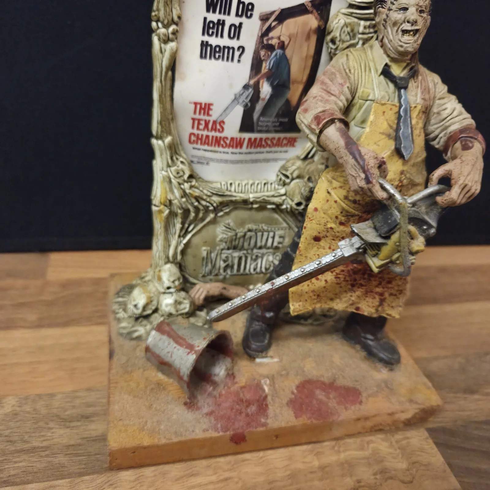 McFarlane Movie Maniacs Series 1 Texas Chainsaw Massacre Leatherface Unboxed, изображение 3