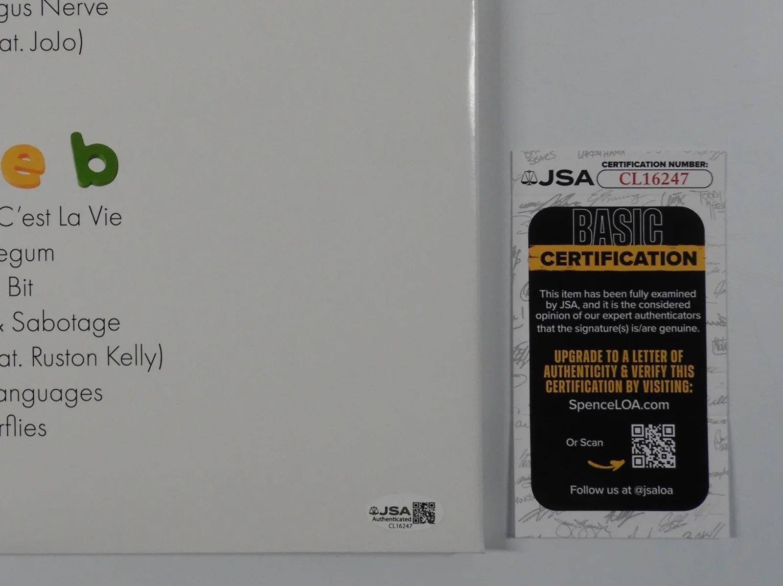 All Time Low JSA Signed Autograph Album Record Vinyl Everyones Talking!, image 3