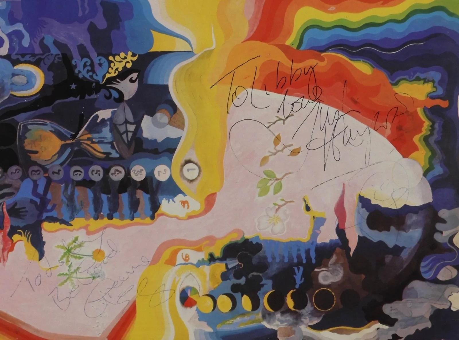 The Moody Blues JSA Signed Autograph Album Vinyl Record Days Of Future Passed, изображение 2