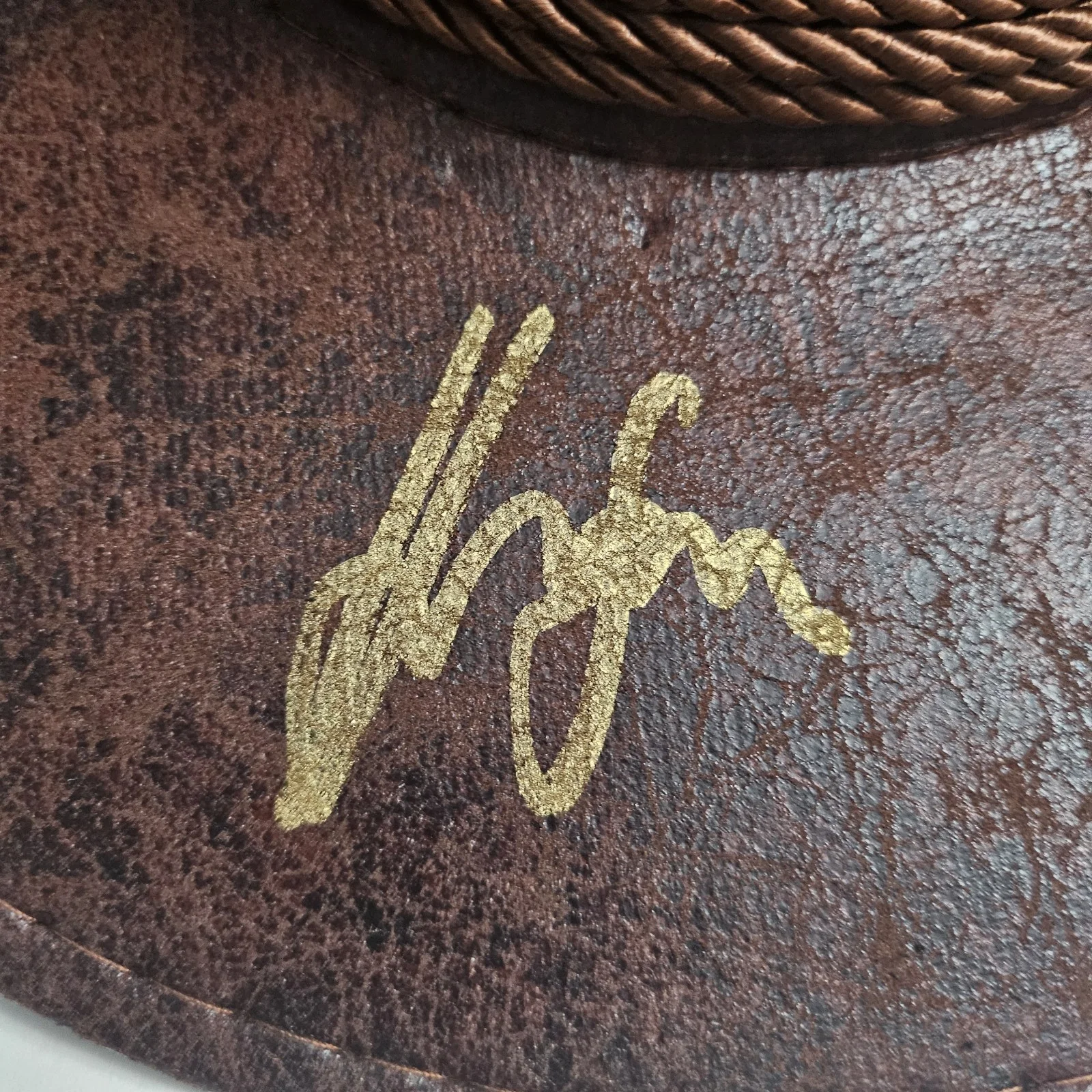 Harrison Ford — Indiana Jones Harrison Ford Signed Autograph Indy Fedora Poet Movie Hat KB COA, изображение 2