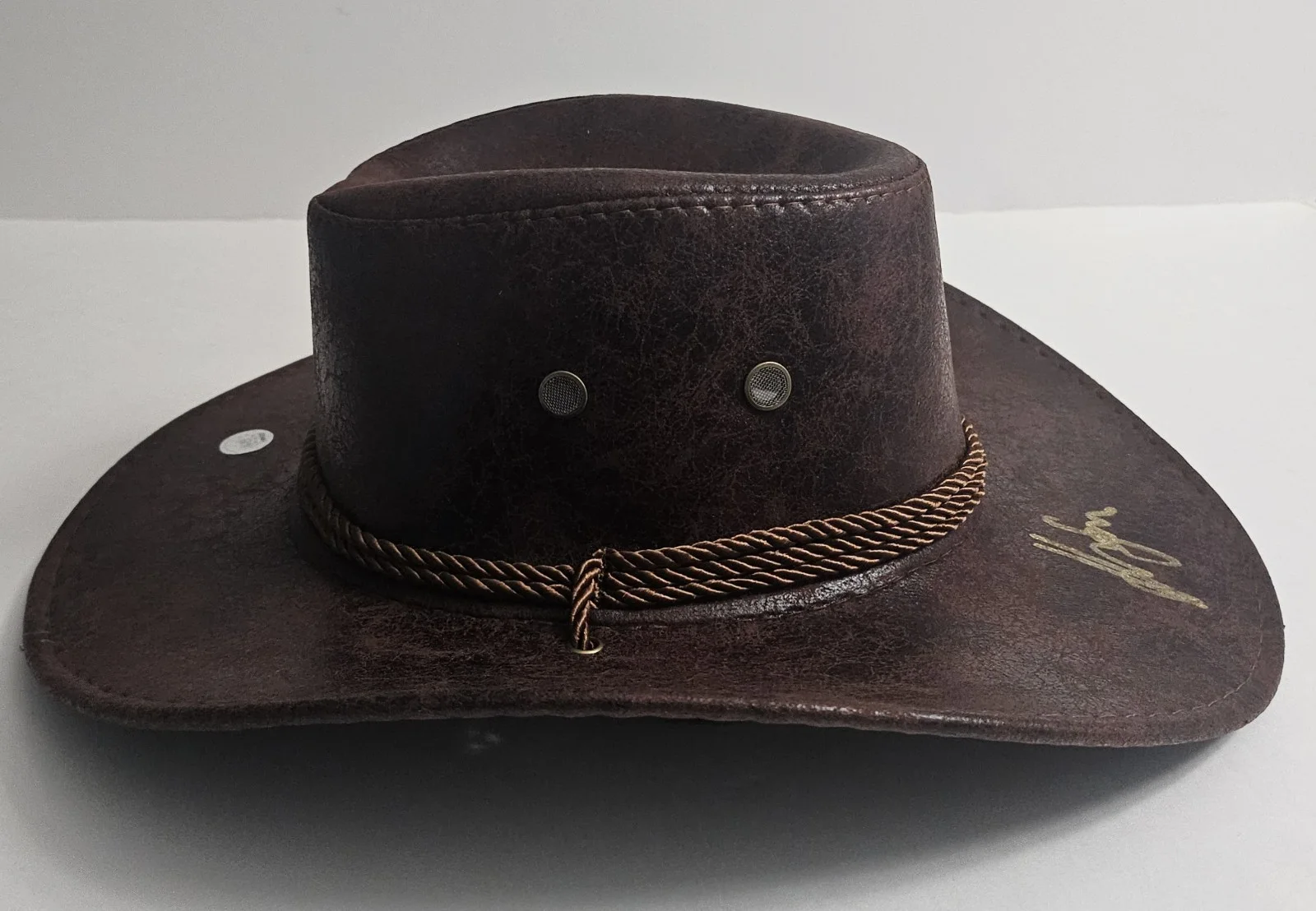 Harrison Ford — Indiana Jones Harrison Ford Signed Autograph Indy Fedora Poet Movie Hat KB COA, изображение 4