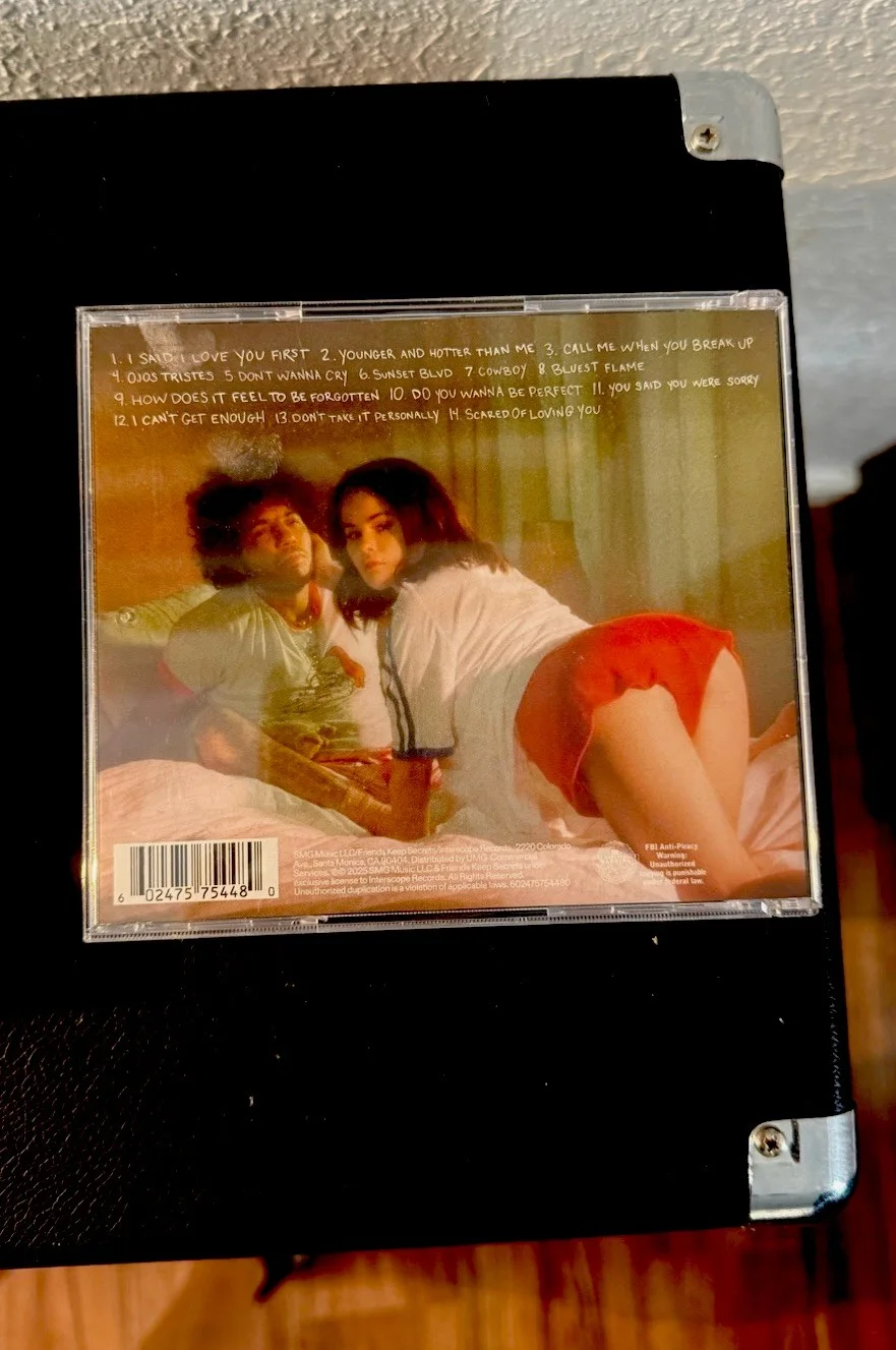 Selena Gomez Benny Blanco 'I Said I Love You First' Signed CD, изображение 2