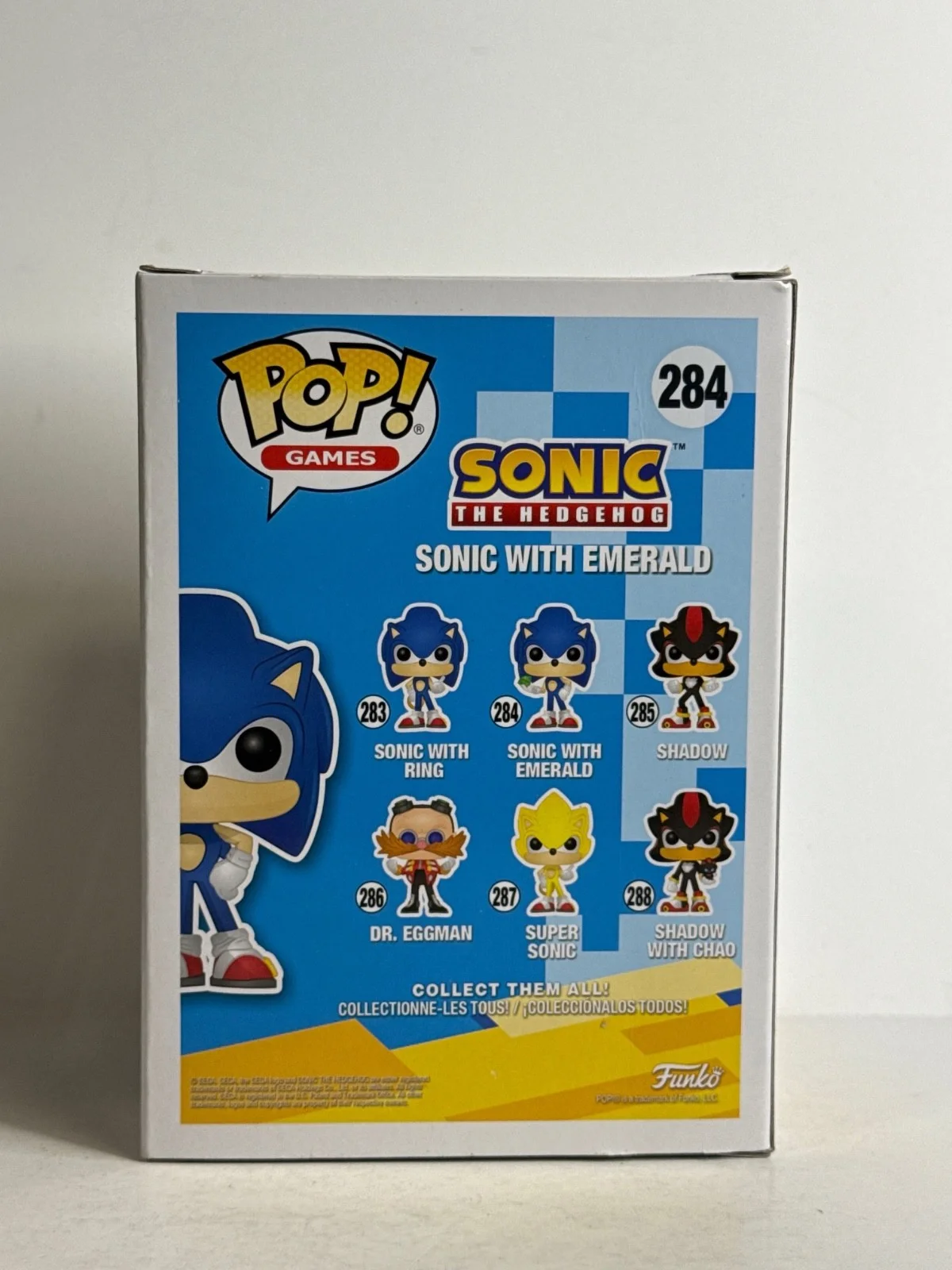 Ben Schwartz — Ben Schwartz Signed Sonic The Hedgehog Funko #284 PSA AM84388, image 2