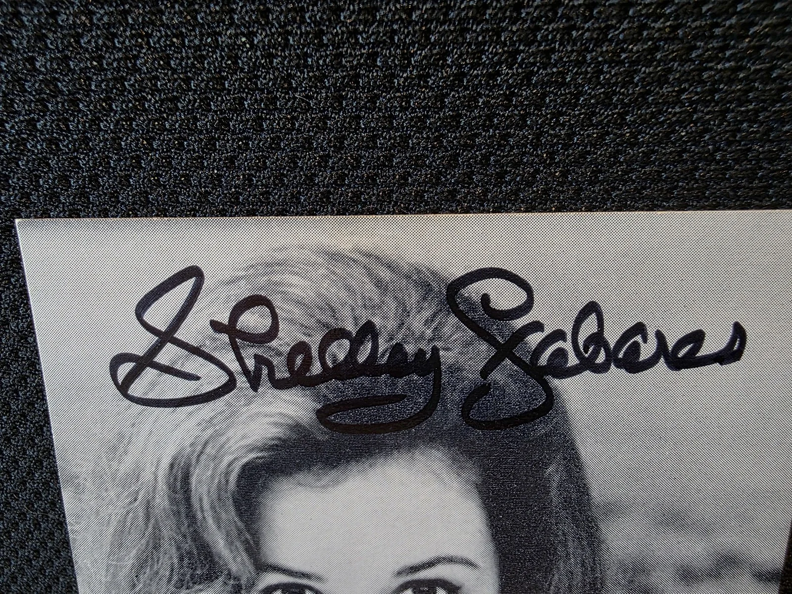 Shelly Fabares — Vintage Shelly Fabares Signed Actress Singer Arcade Card 3 x 5 Autographed 1960s, image 2