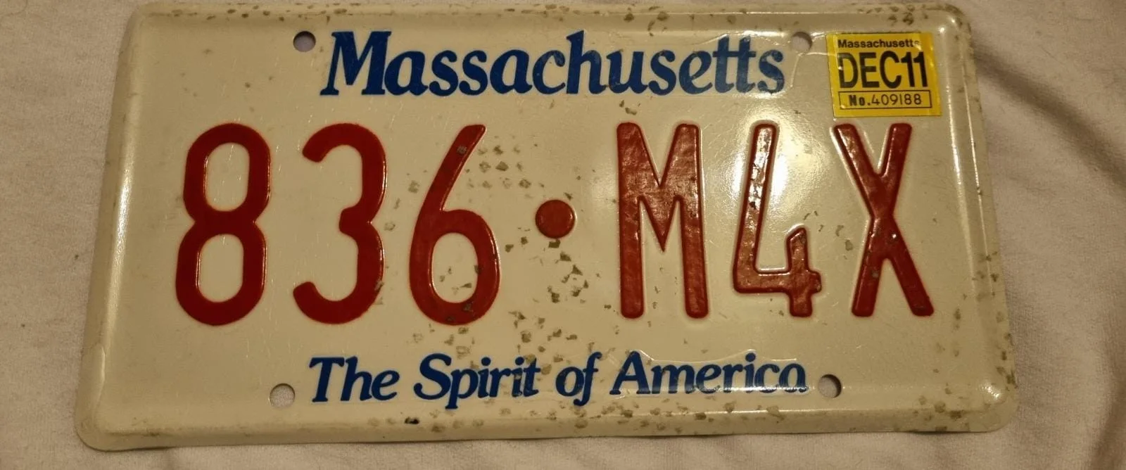 Once Upon A Time Emma Swan's License Number Plate (Hero Prop) Season 1, image 2
