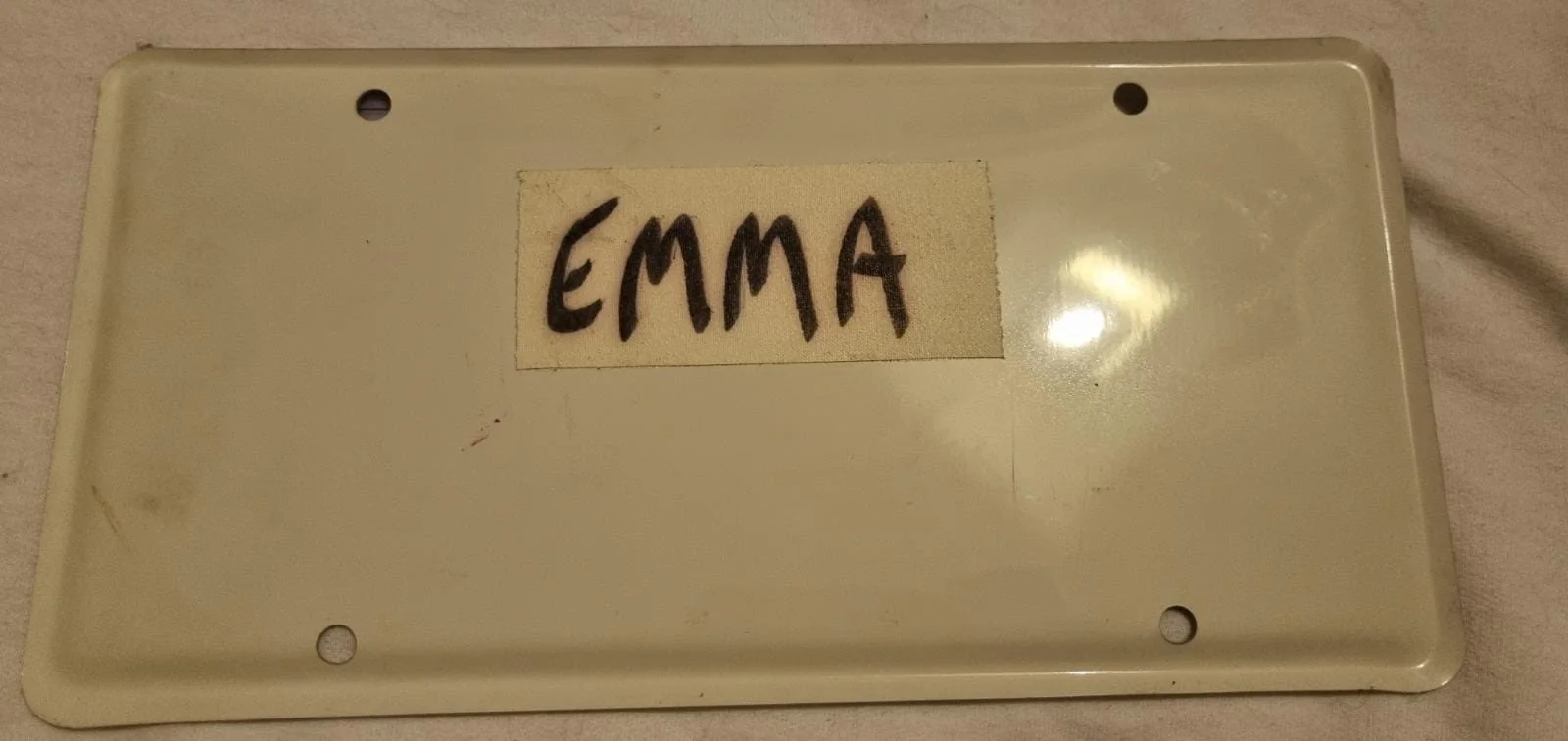 Once Upon A Time Emma Swan's License Number Plate (Hero Prop) Season 1, image 3