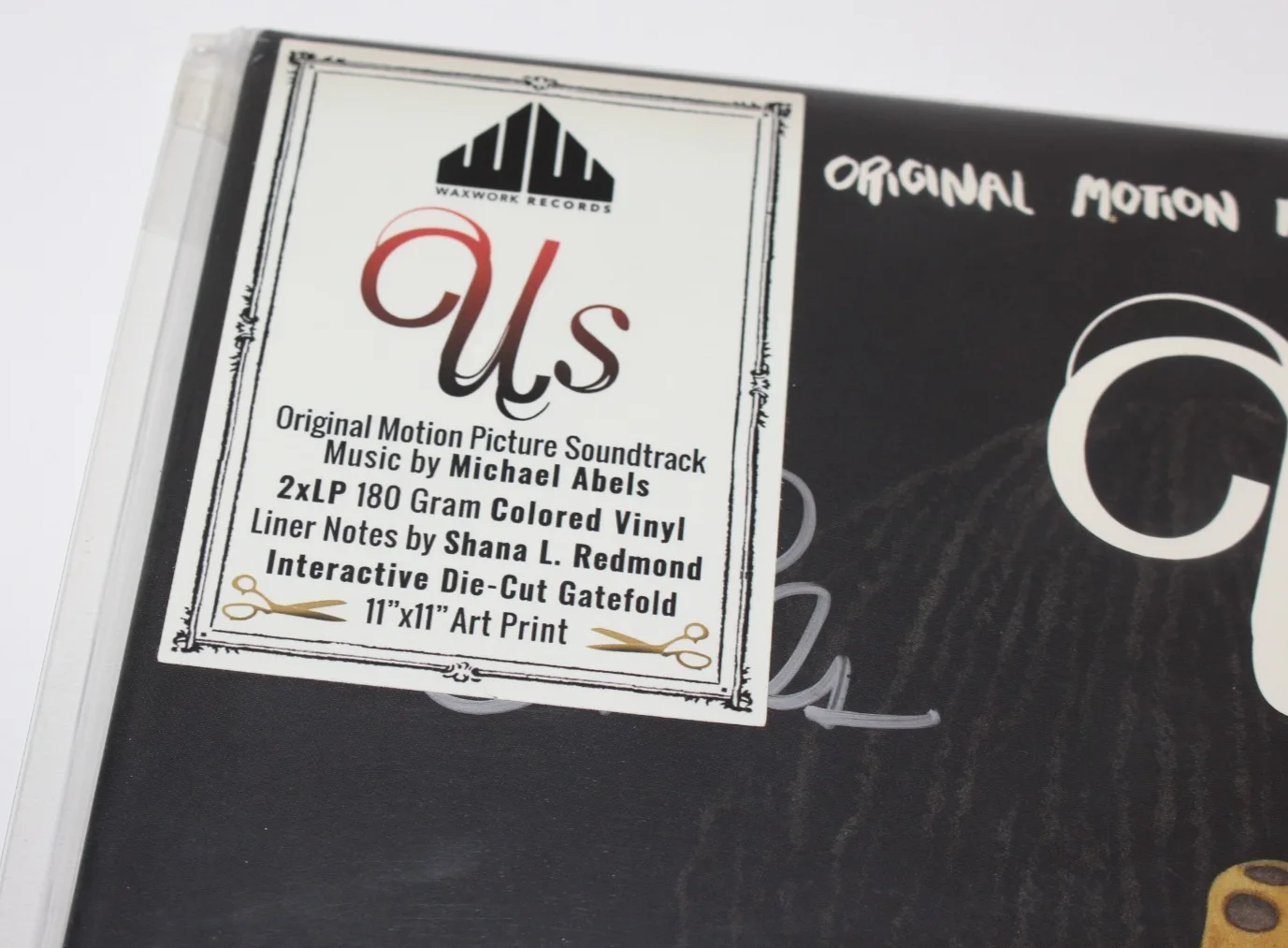 COMPOSER MICHAEL ABELS SIGNED 'US' OST MOVIE SOUNDTRACK VINYL RECORD BECKETT COA, изображение 2