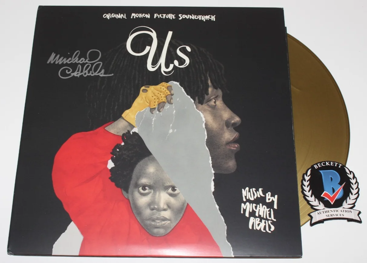 COMPOSER MICHAEL ABELS SIGNED 'US' OST MOVIE SOUNDTRACK VINYL RECORD BECKETT COA, изображение 3