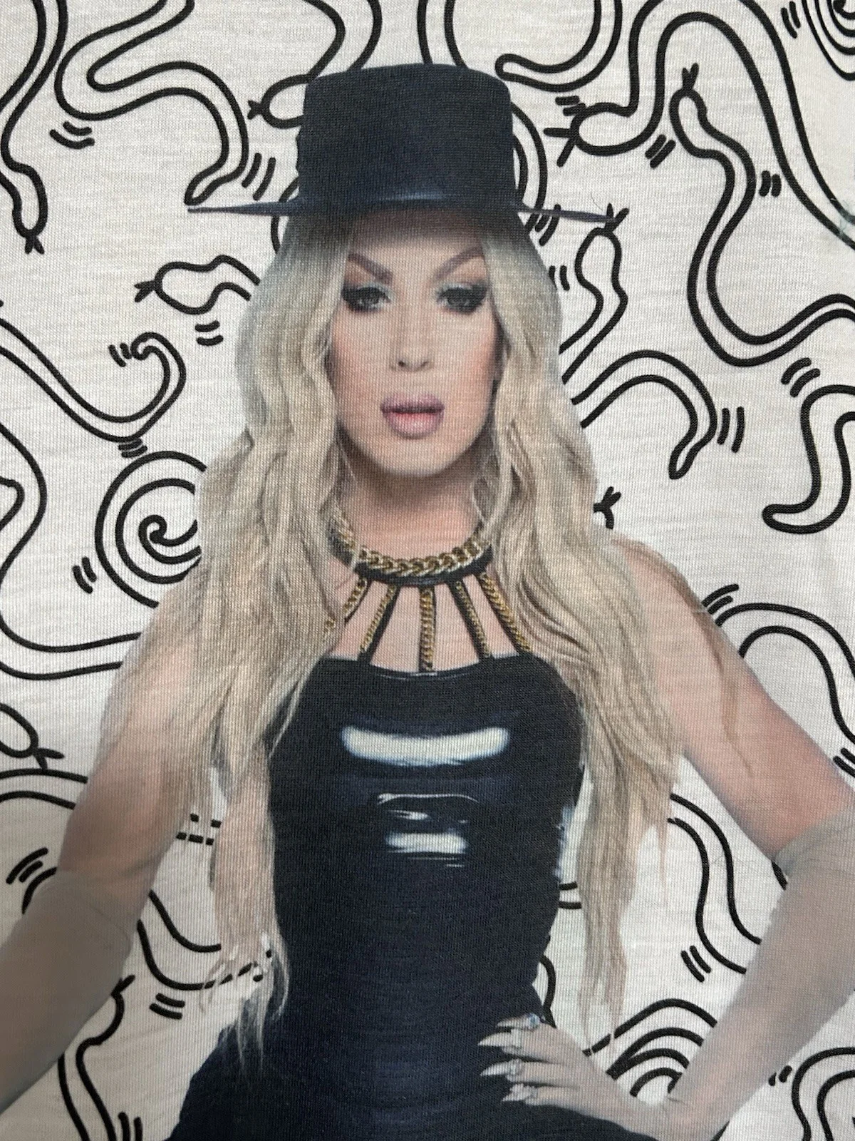 Alasla Thunderfuck — Alaska Thunderfuck Signed Autographed T-Shirt - RARE! Ru Paul Drag Race Queen L, изображение 3